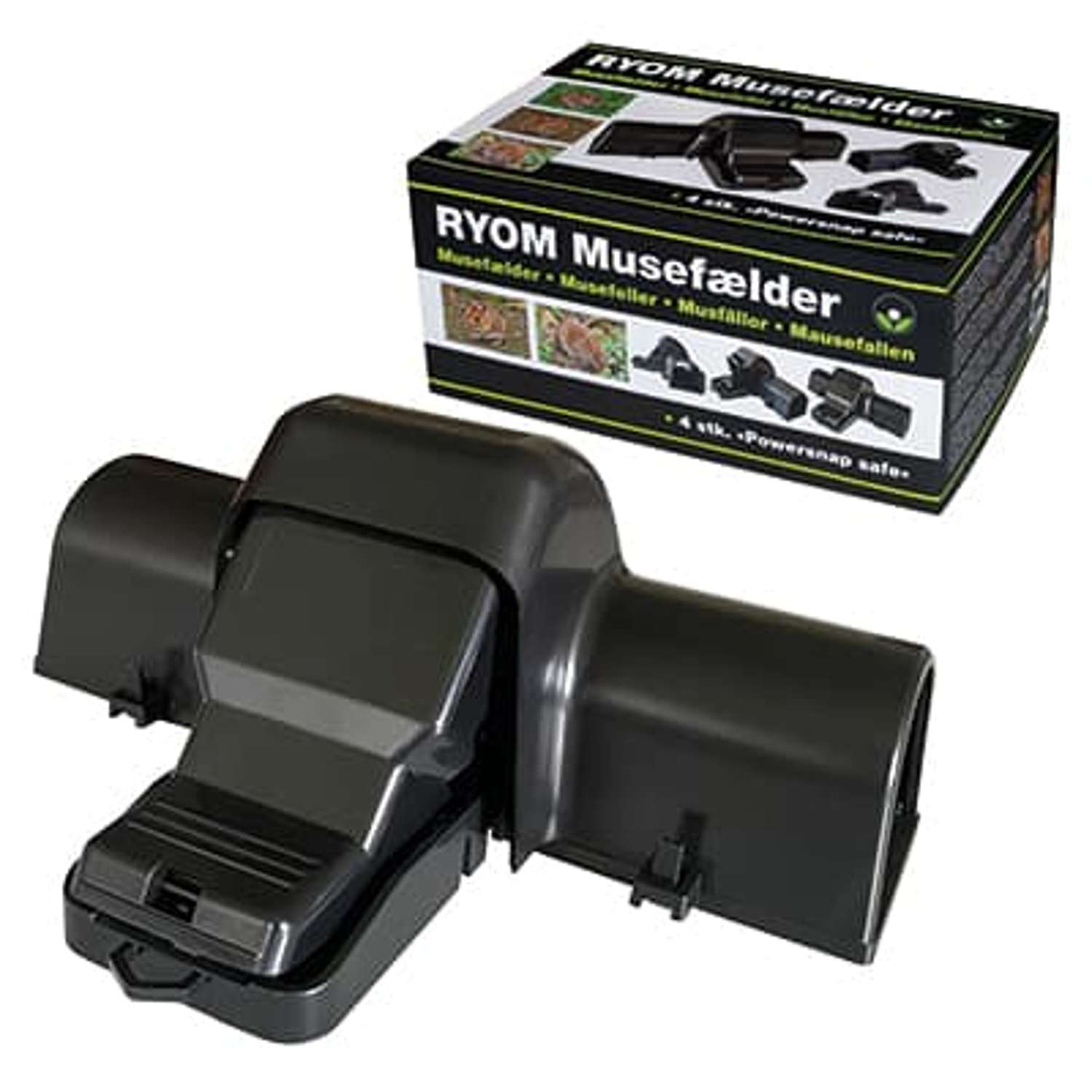 RYOM Musefælde Powersnap Safe 4 stk