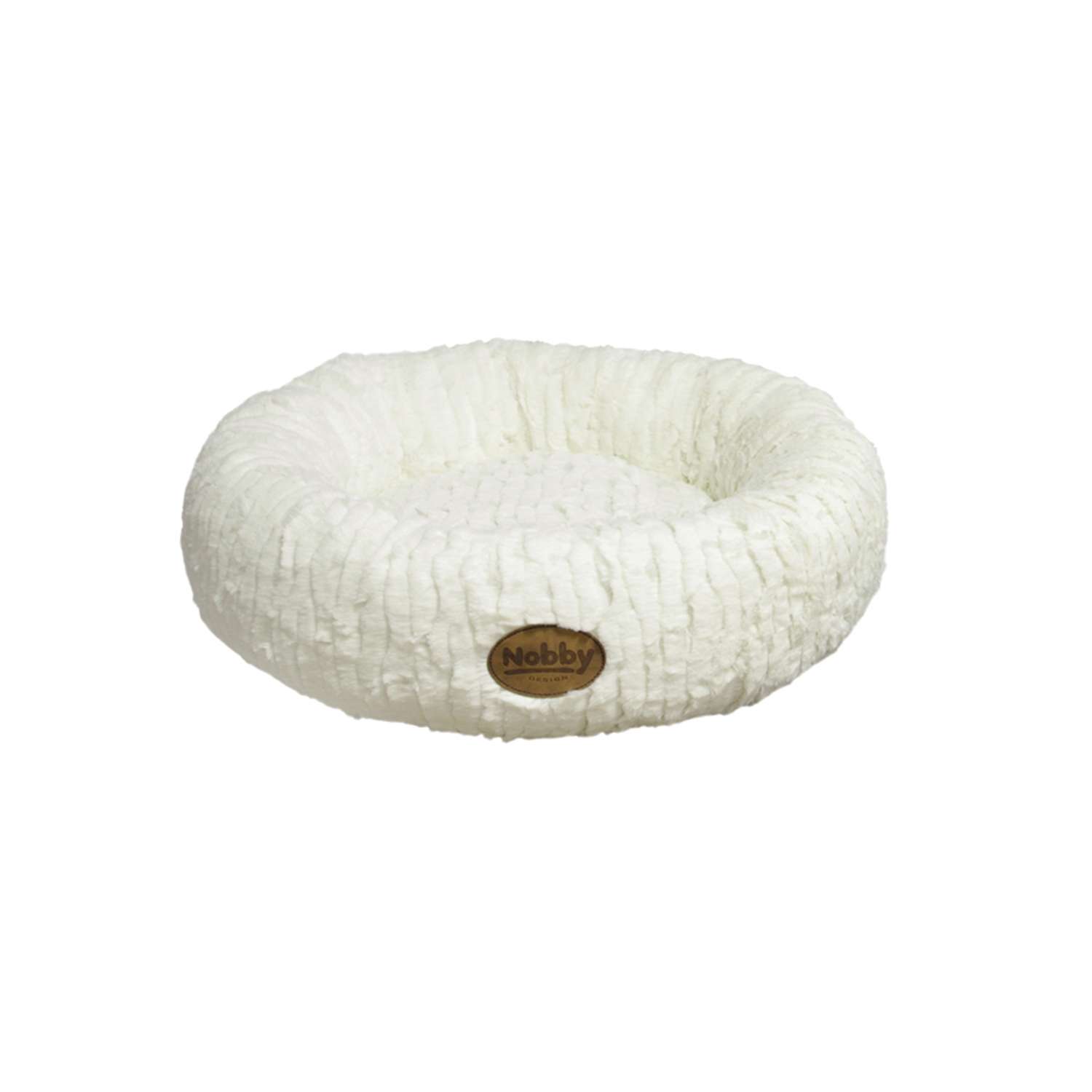 Hundeseng / kurv - Donut NOVA - Ø 45 cm - Elfenben