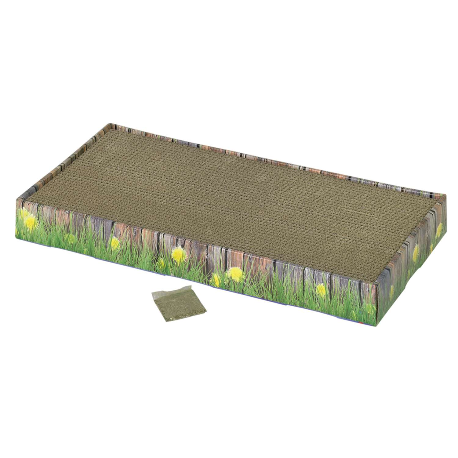 Kradsebræt, karton - 48 x 25 x 5 cm