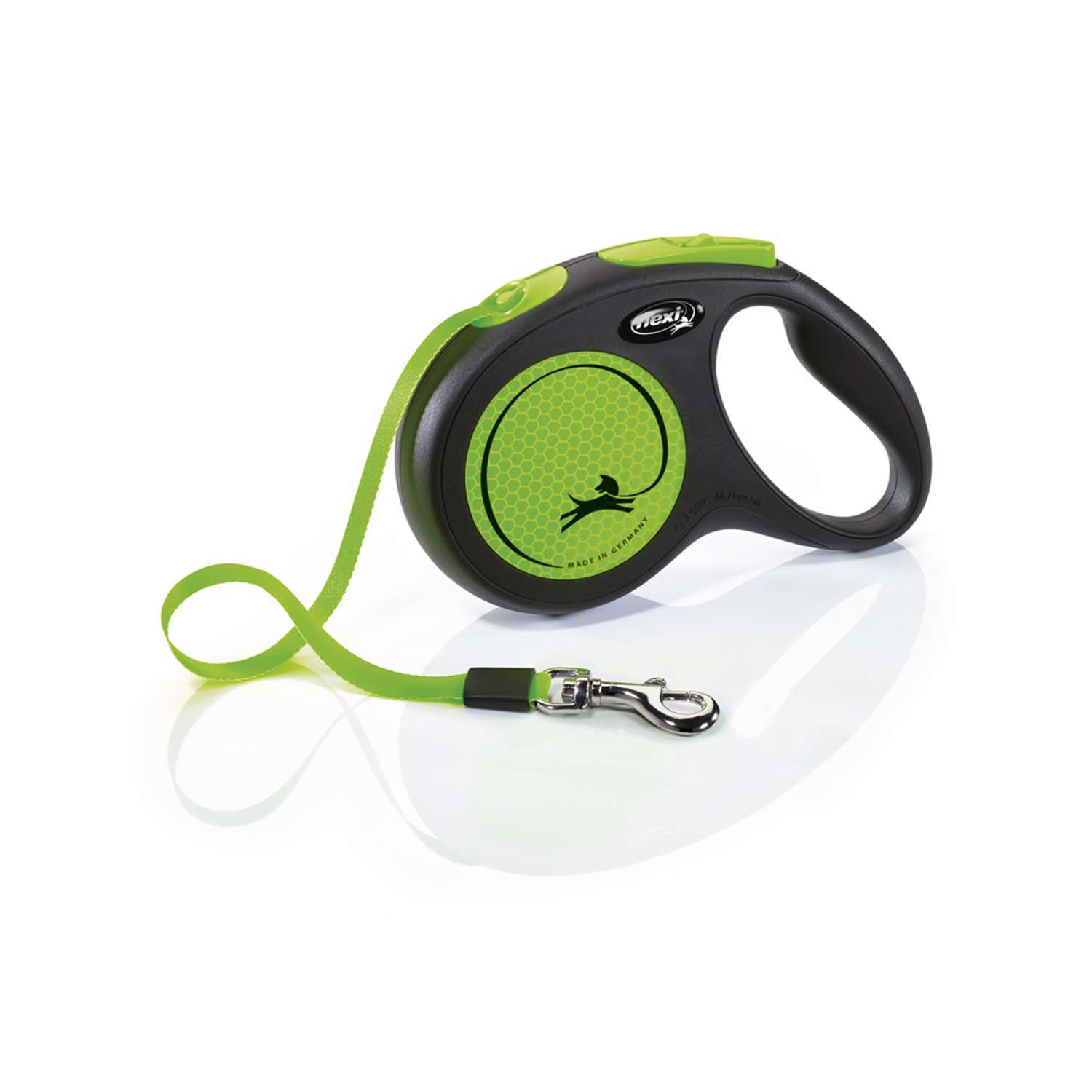 Flexi New Neon snor 5m - Neon Green - 5 m