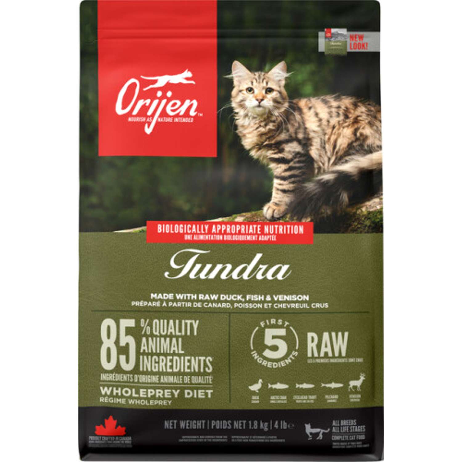 ORIJEN CAT Tundra - 1,8 kg - Kattemad