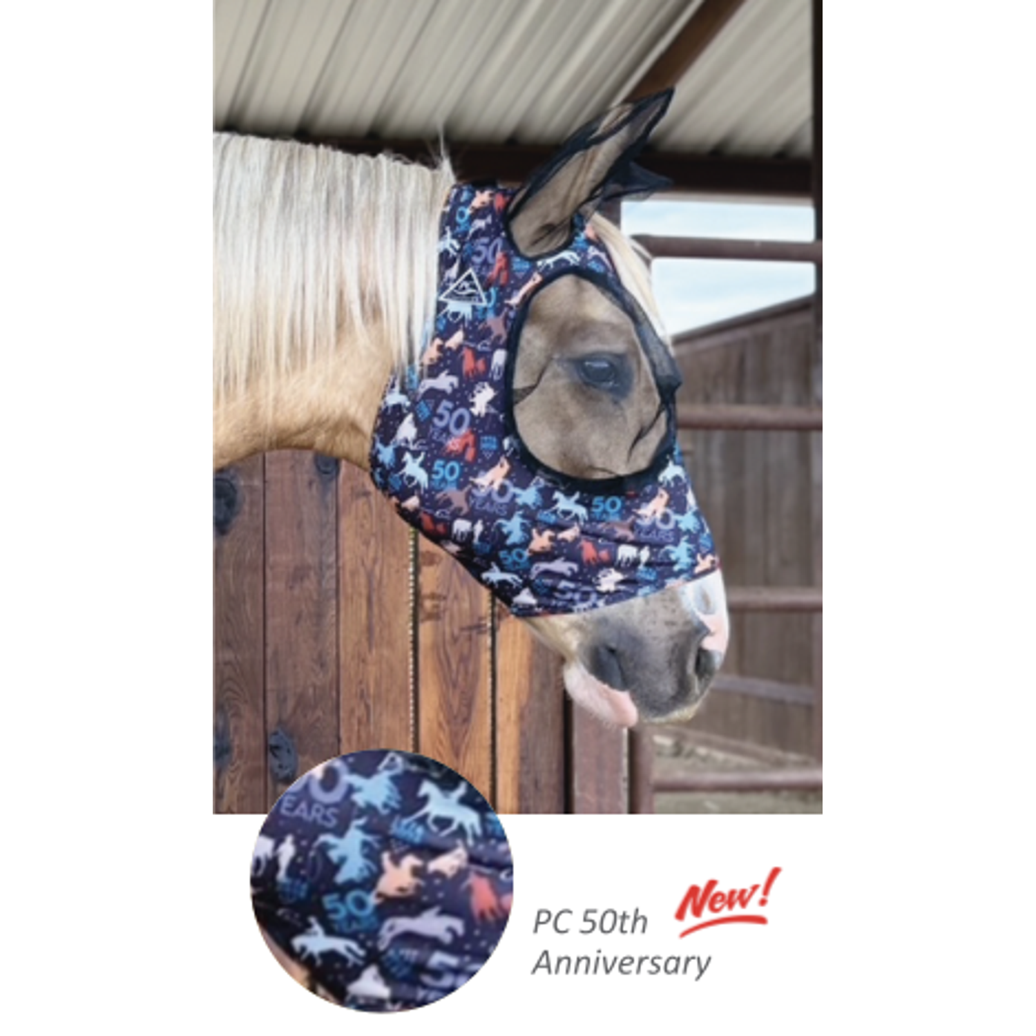 Comfort-Fit Fluemaske - PC50 - X Full horse