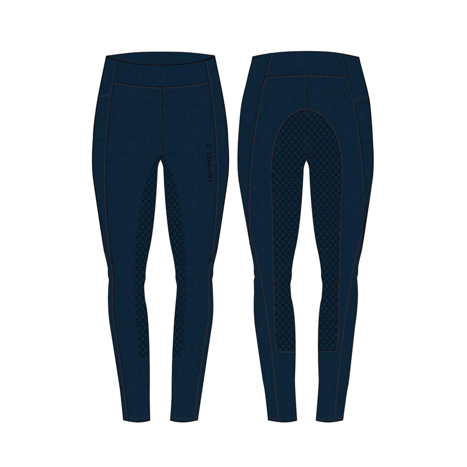 EQ Finley tights fullgrip - Dark blue / Navy - XS