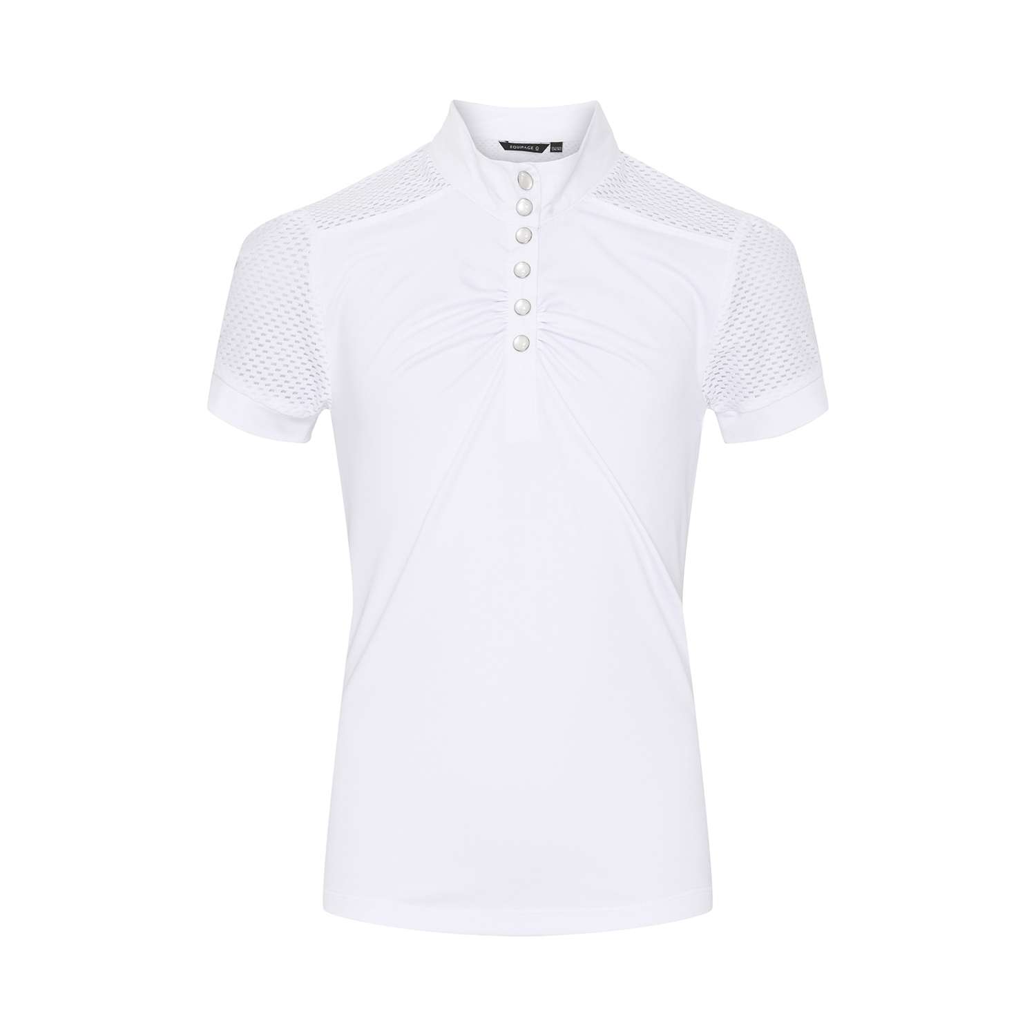 EQ Hazel SS stævnebluse - White - 164
