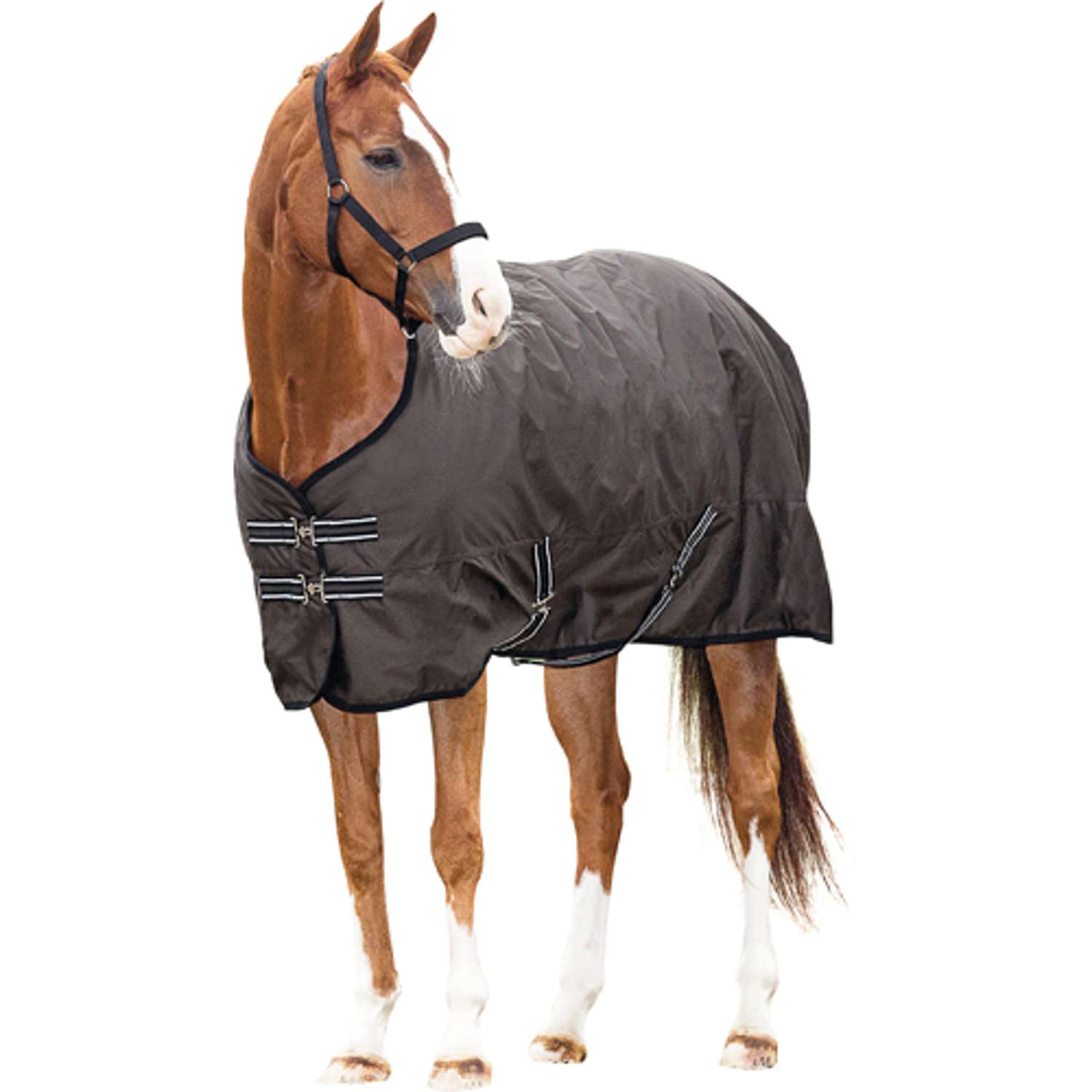 TURNOUT RUG 0G 600D - Brown - 135
