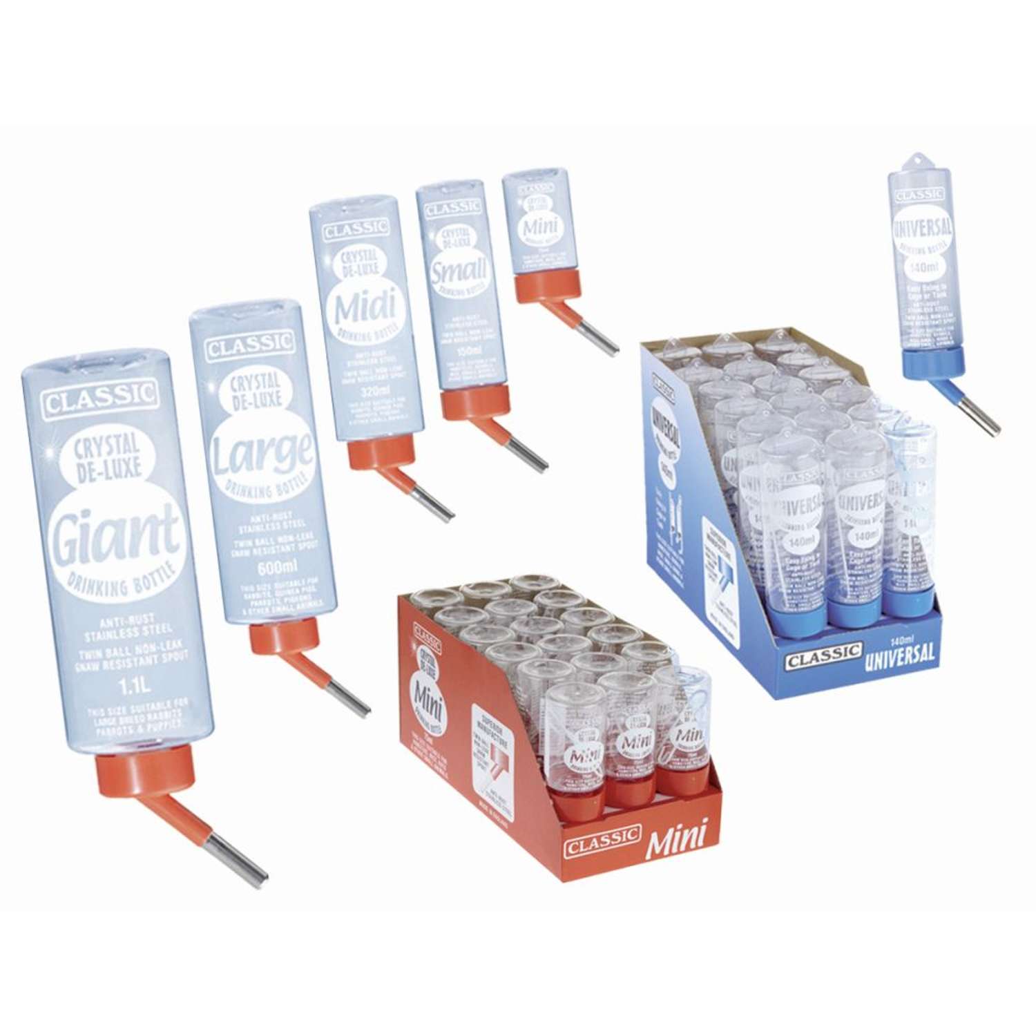 Drikkeflaske plast 75 ml