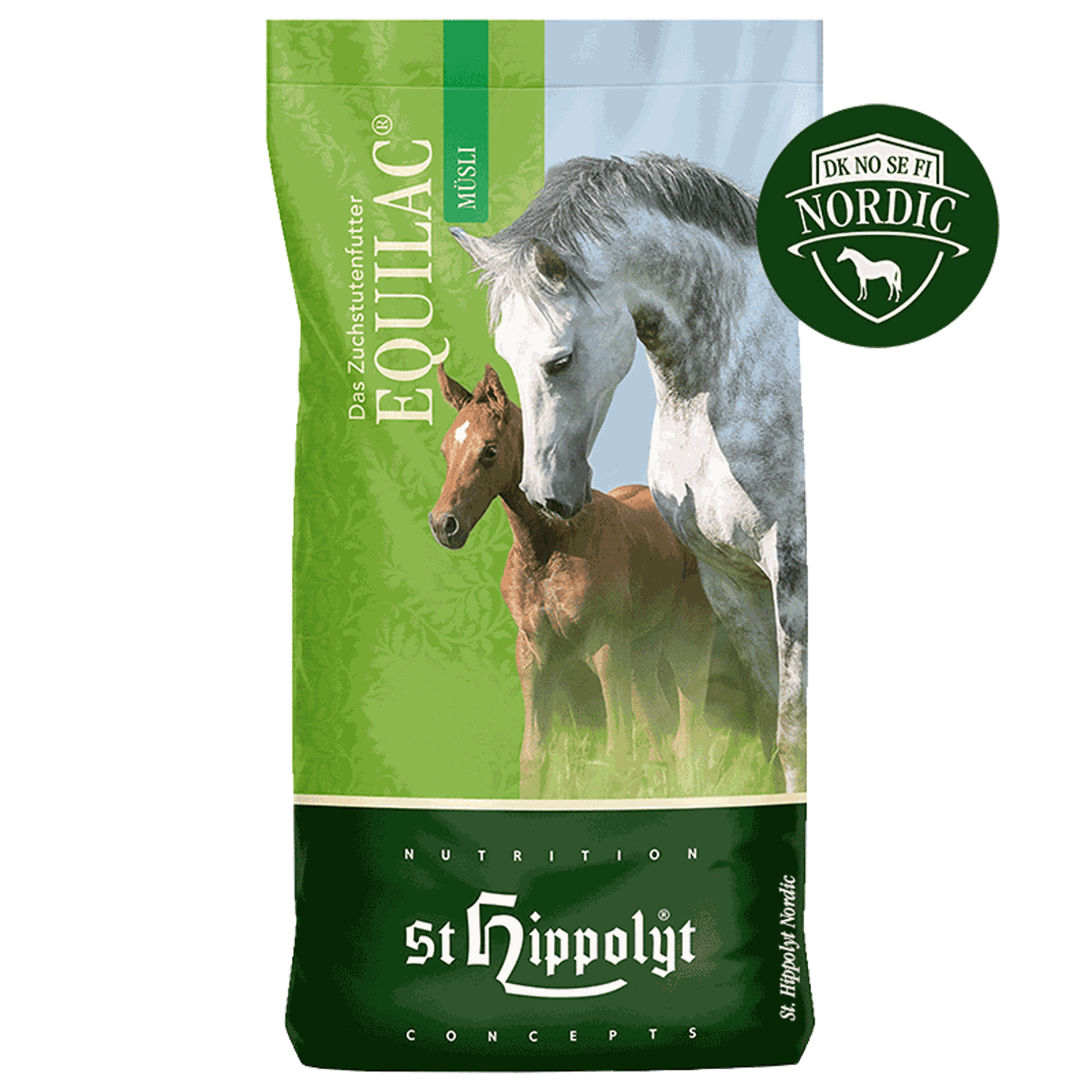 EquiLac Nordic Müsli 20 kg - Hestefoder