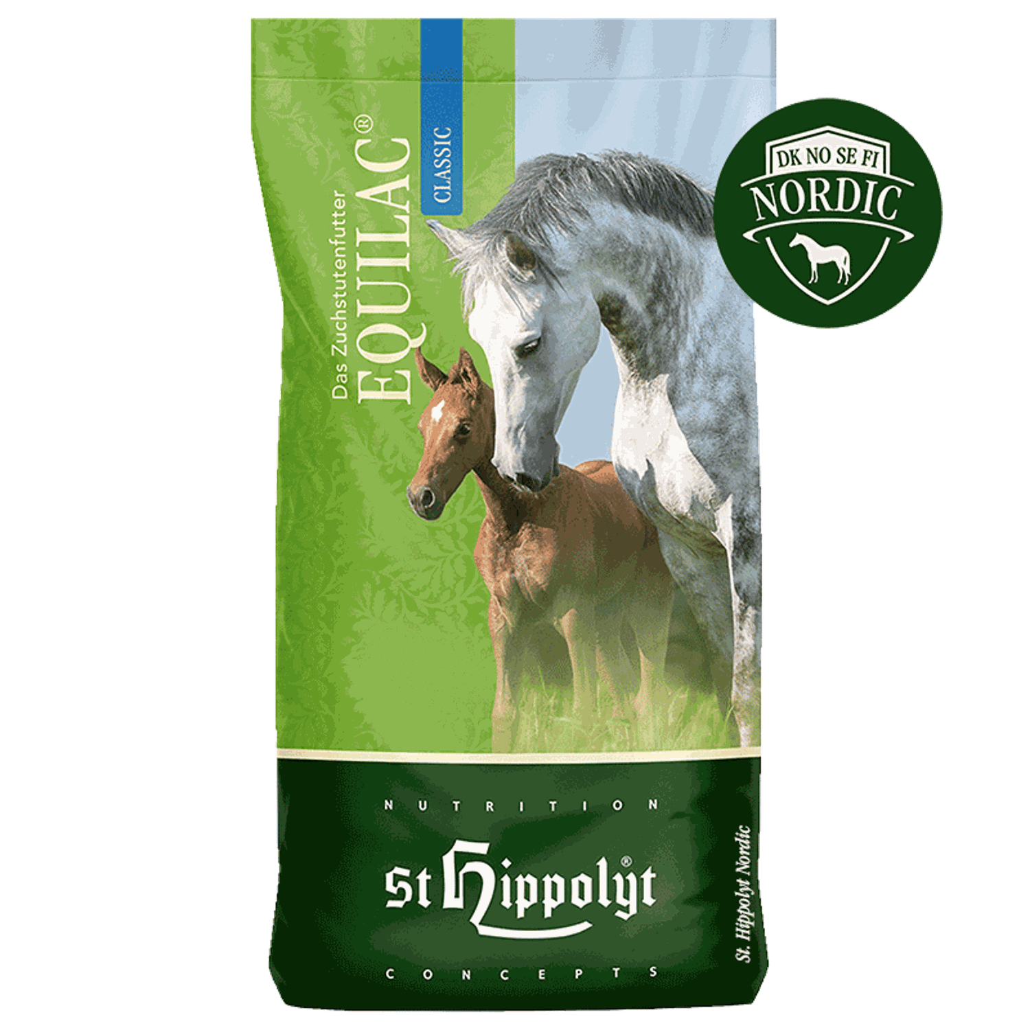 EquiLac Nordic Pellets 25 kg - Hestefoder