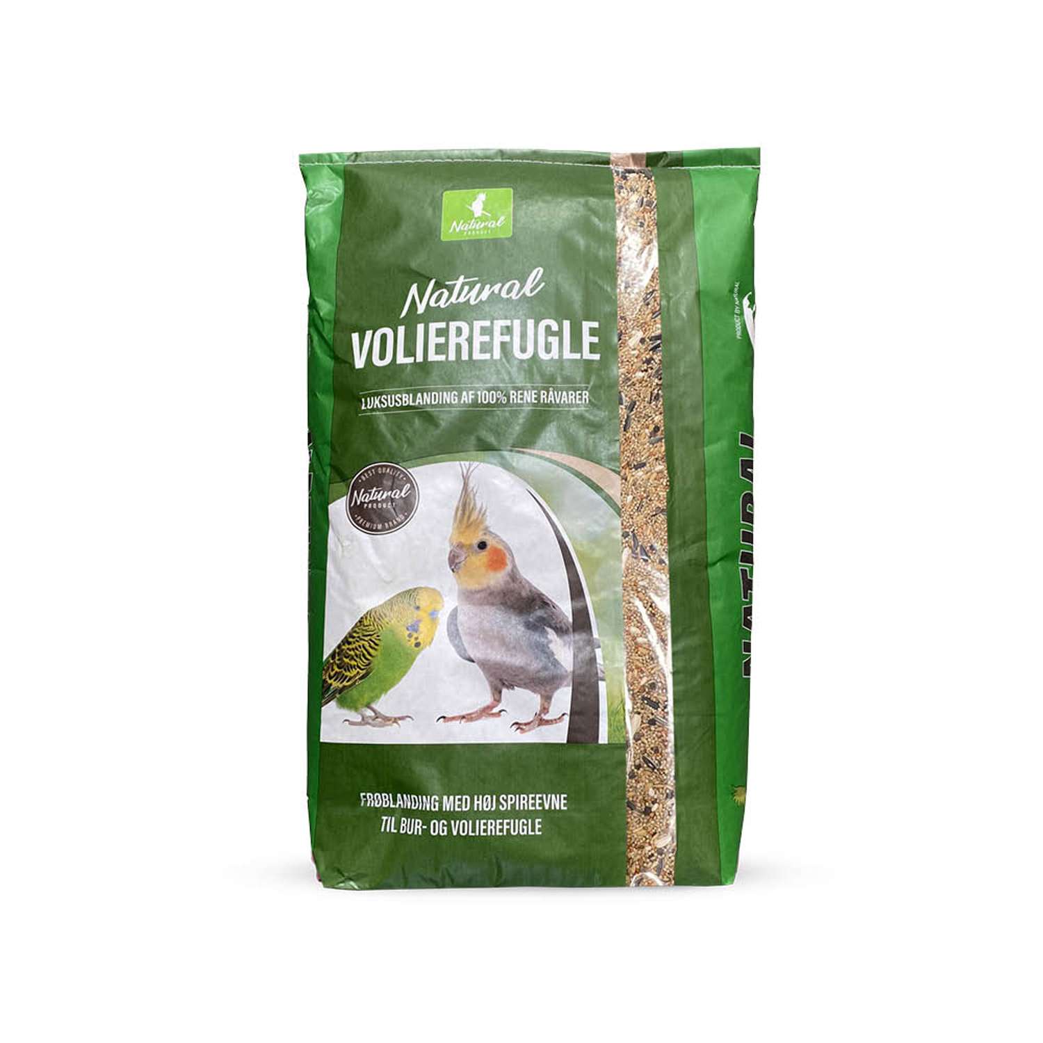 Natural King Standard Parakit m/sol, 15 kg - 15 kg