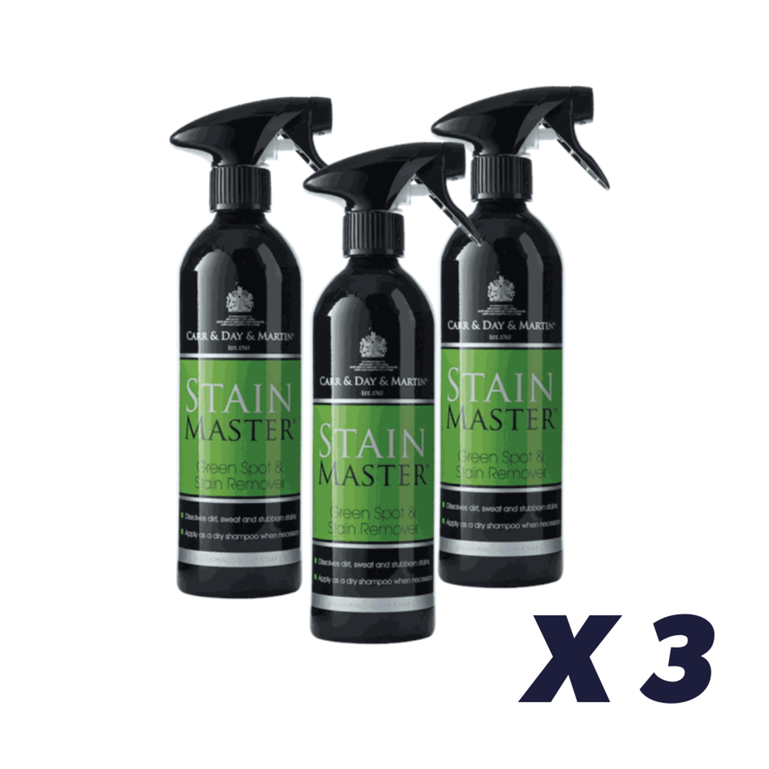 3 x CDM Stainmaster - 500 ml - 500 ml