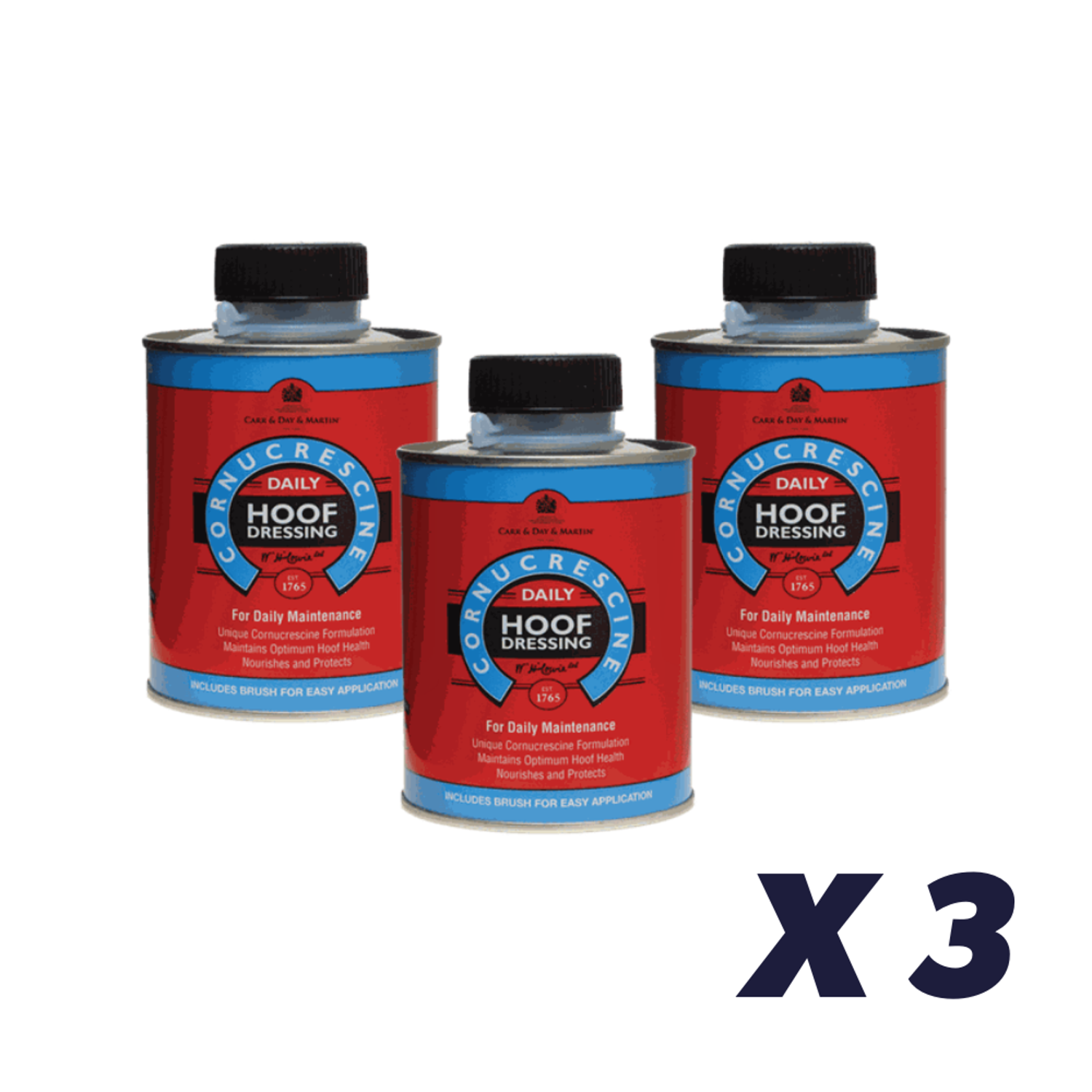3 x CDM Daily Hoof Dressing - 500 ml - 500 ml