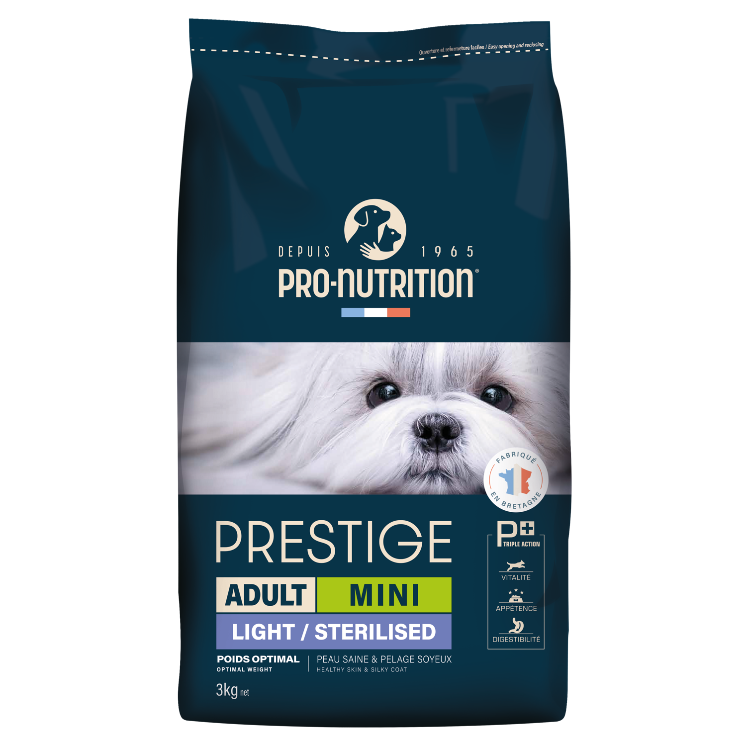 Prestige Light/Sterilised Mini 3kg - 3 kg - Hundefoder