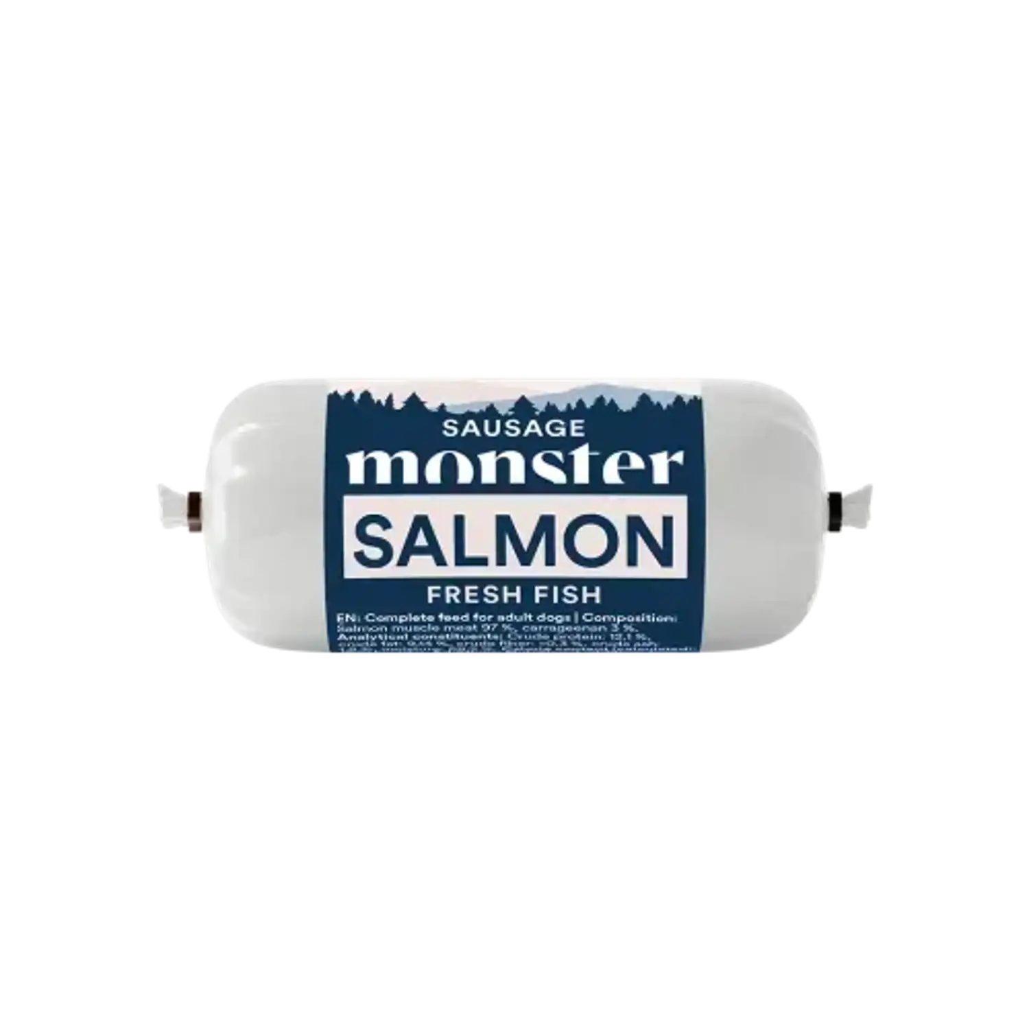 Monster Dog Sausage Salmon 400 g - Hundesnacks / Godbidder