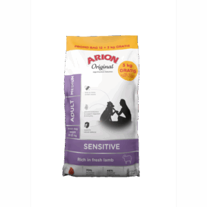 ARION Original Sensitive Medium 12 + 3 kg