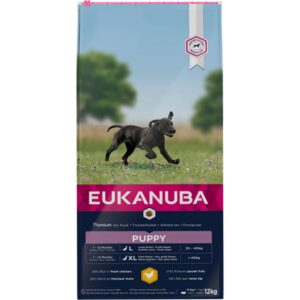 EUKANUBA Puppy Large Breed kylling 3 kg / 12 kg