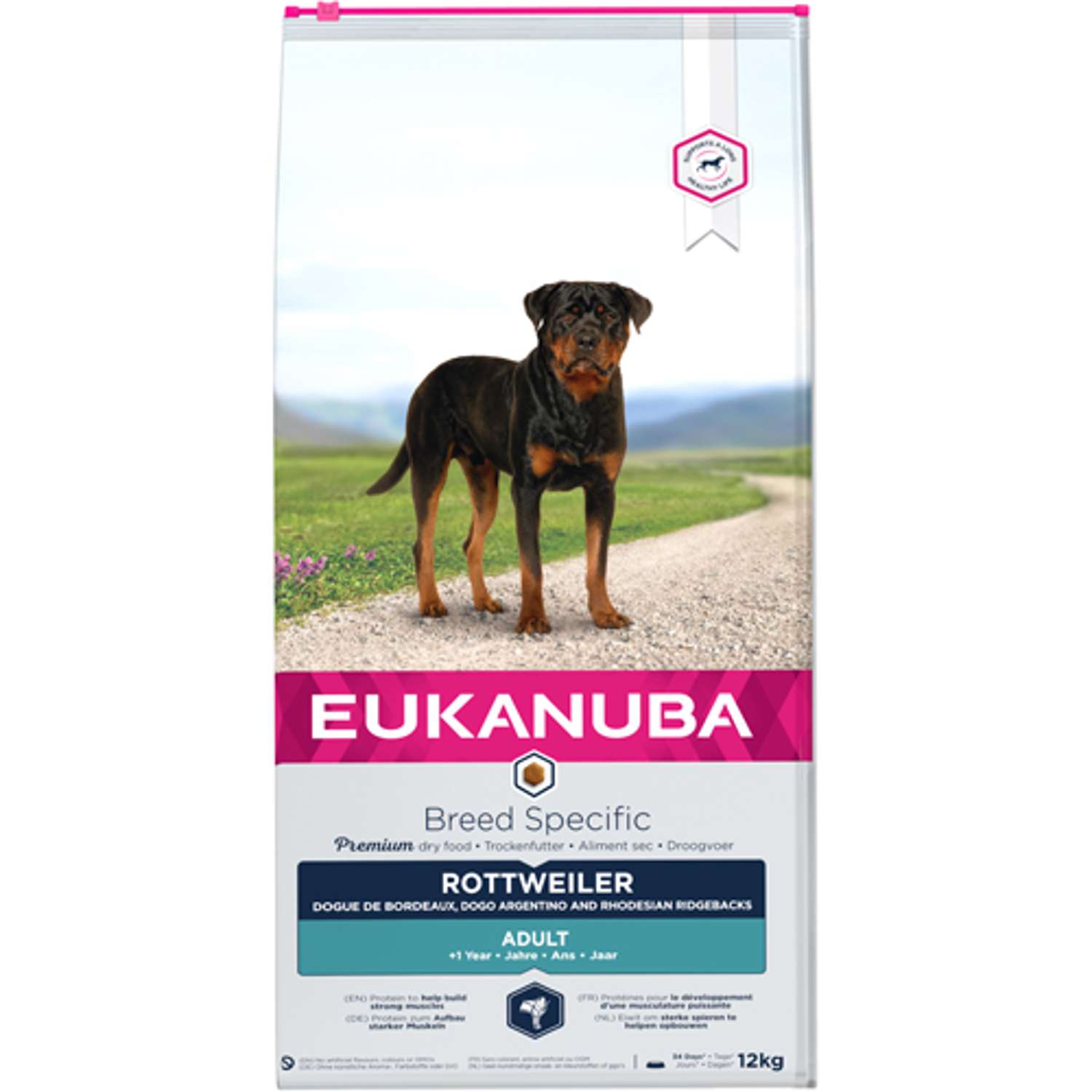 EUKANUBA Rottweiler 12 kg - 12 kg - Hundefoder