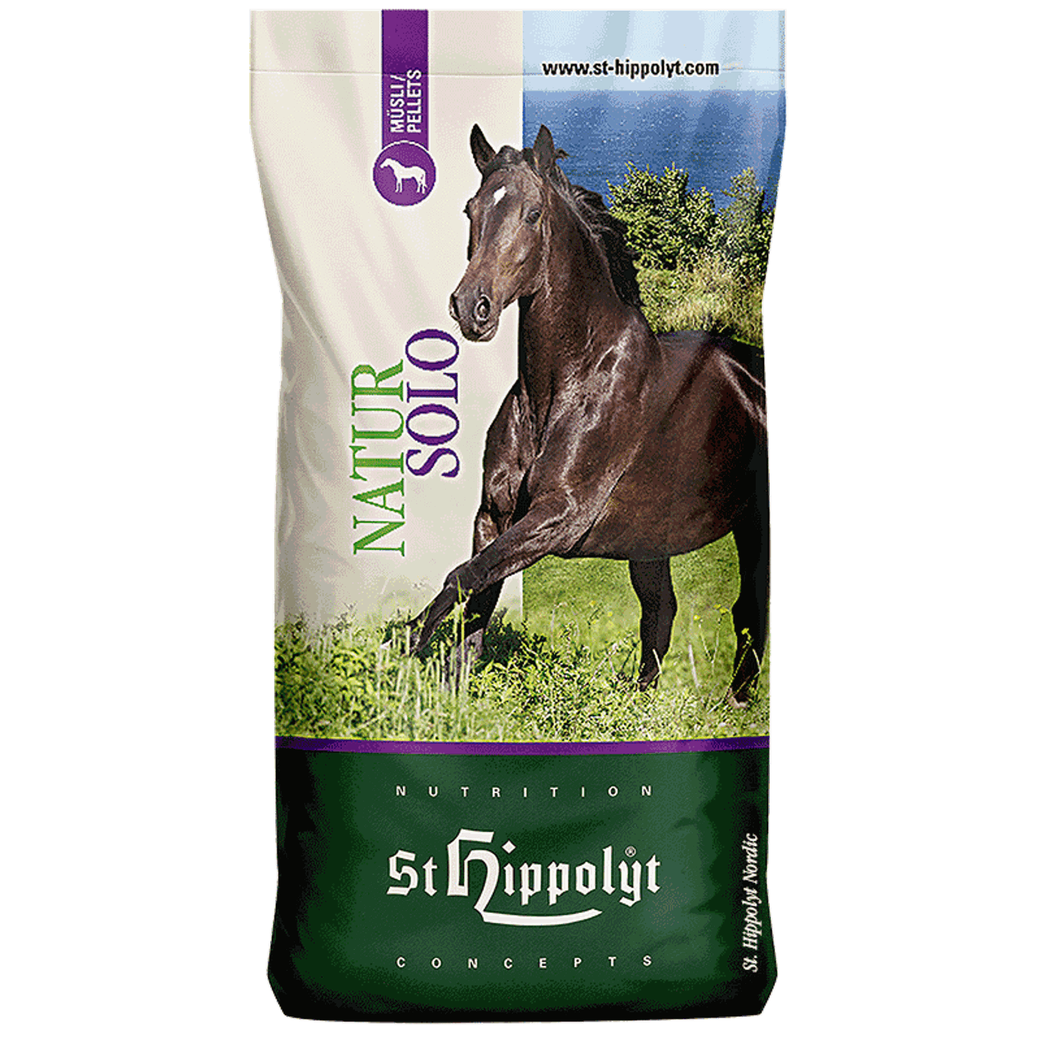 NaturPellets SOLO 18 kg - 18 kg - Hestefoder
