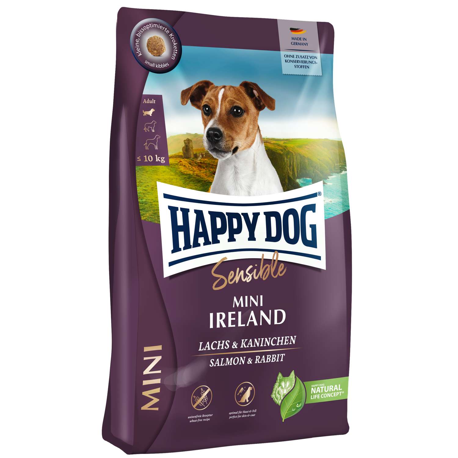 Happy Dog Sensible Mini Ireland 4 kg - Hundefoder