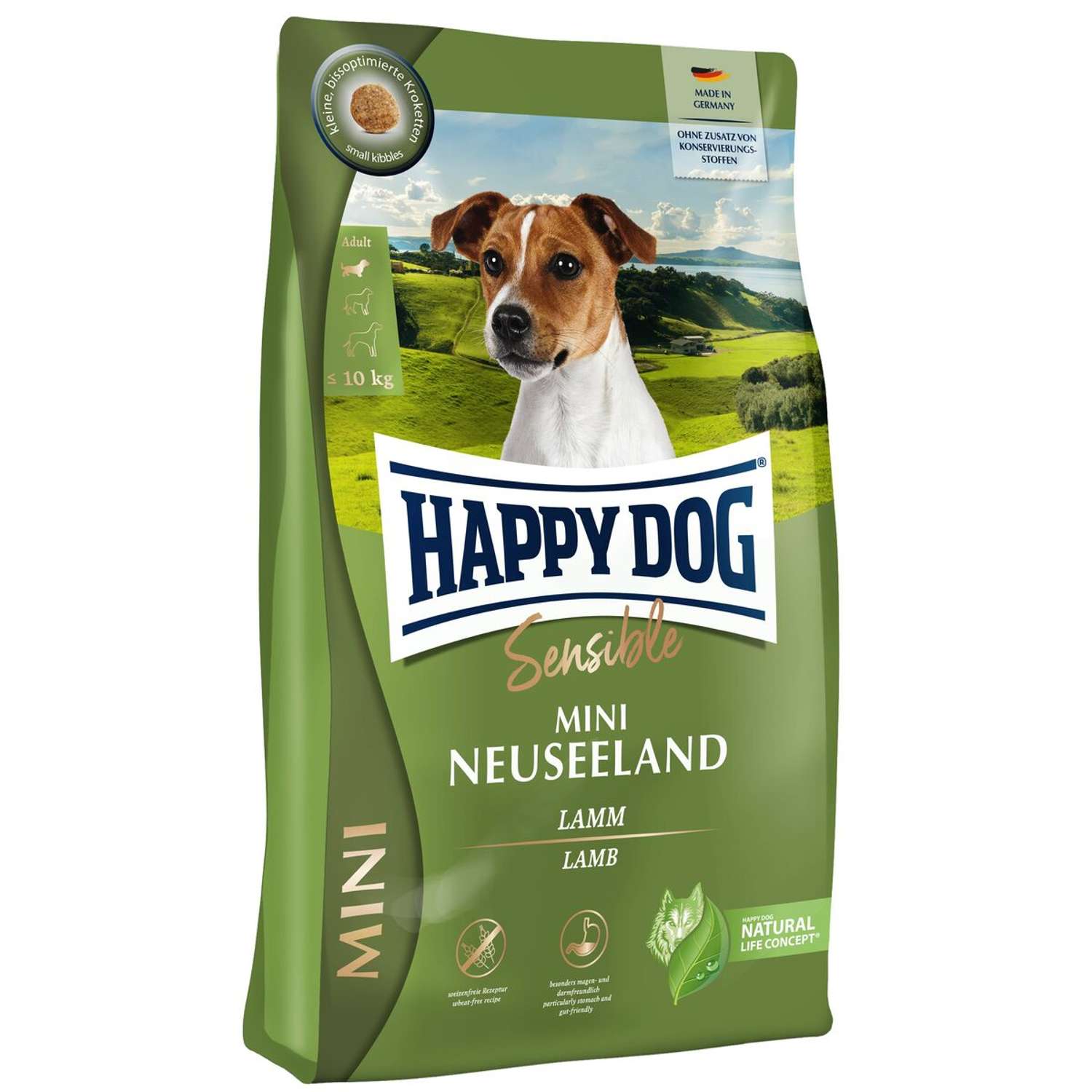 Happy Dog Sensible Mini Neuseeland 4 kg - Hundefoder