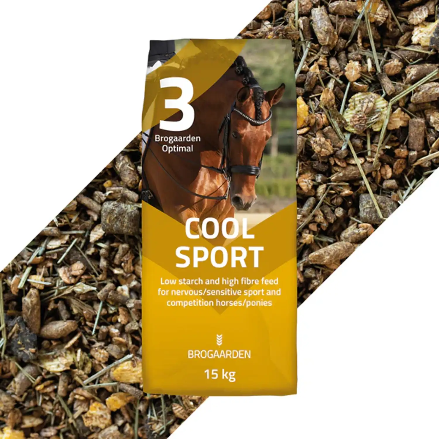 Brogaarden Optimal #3 Cool Sport - 15 kg - Hestefoder