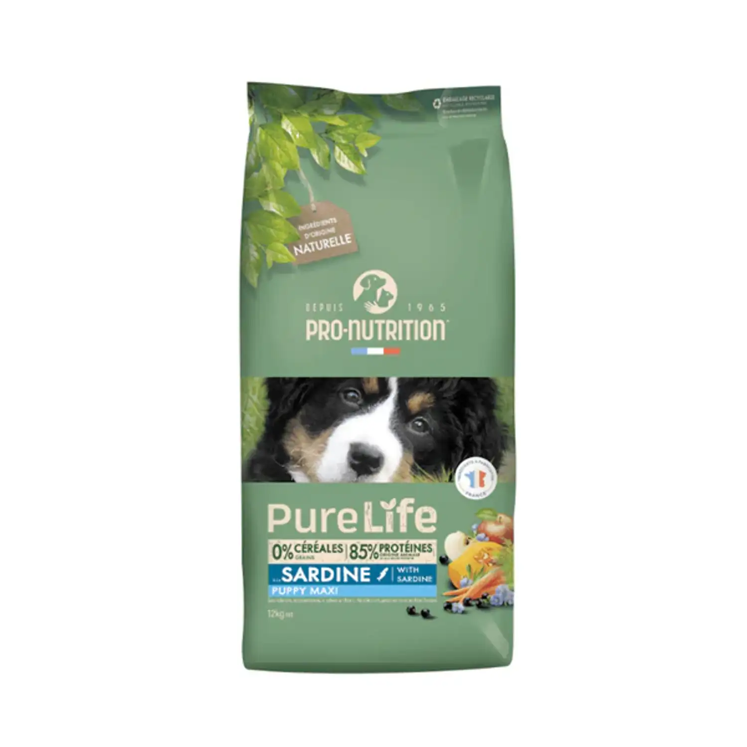Purelife Puppy / Maxi Junior - Kornfrit hvalpefoder - 12 kg - Hundefoder