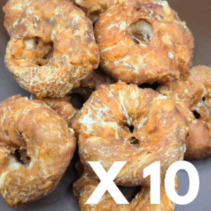 10 x StarSnack Barbecue Chicken Donut, S  - Ø 5 cm