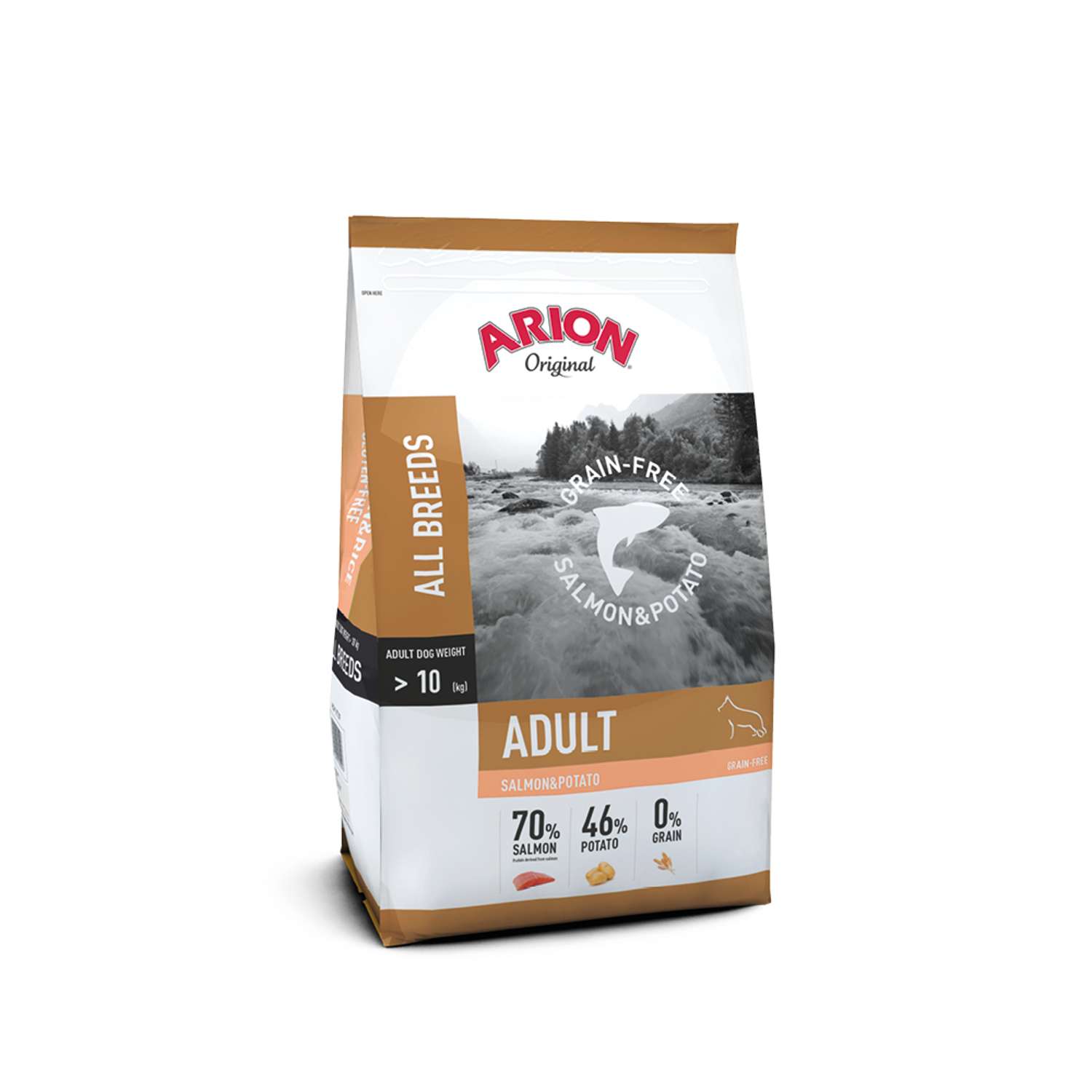 ARION Grain Free Salmon&Potato 12 kg billede