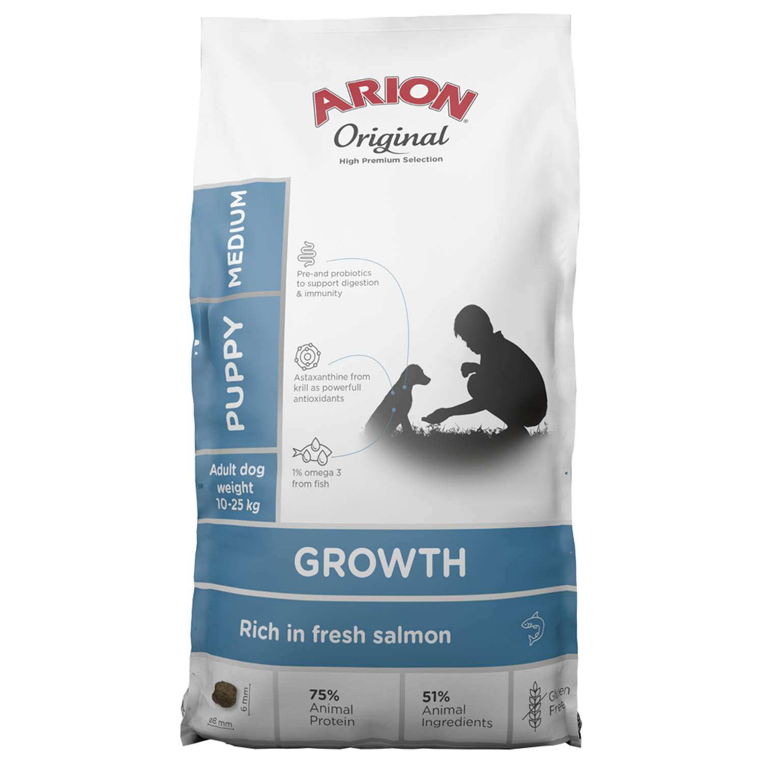 ARION Original Growth Fish Medium - 2 kg