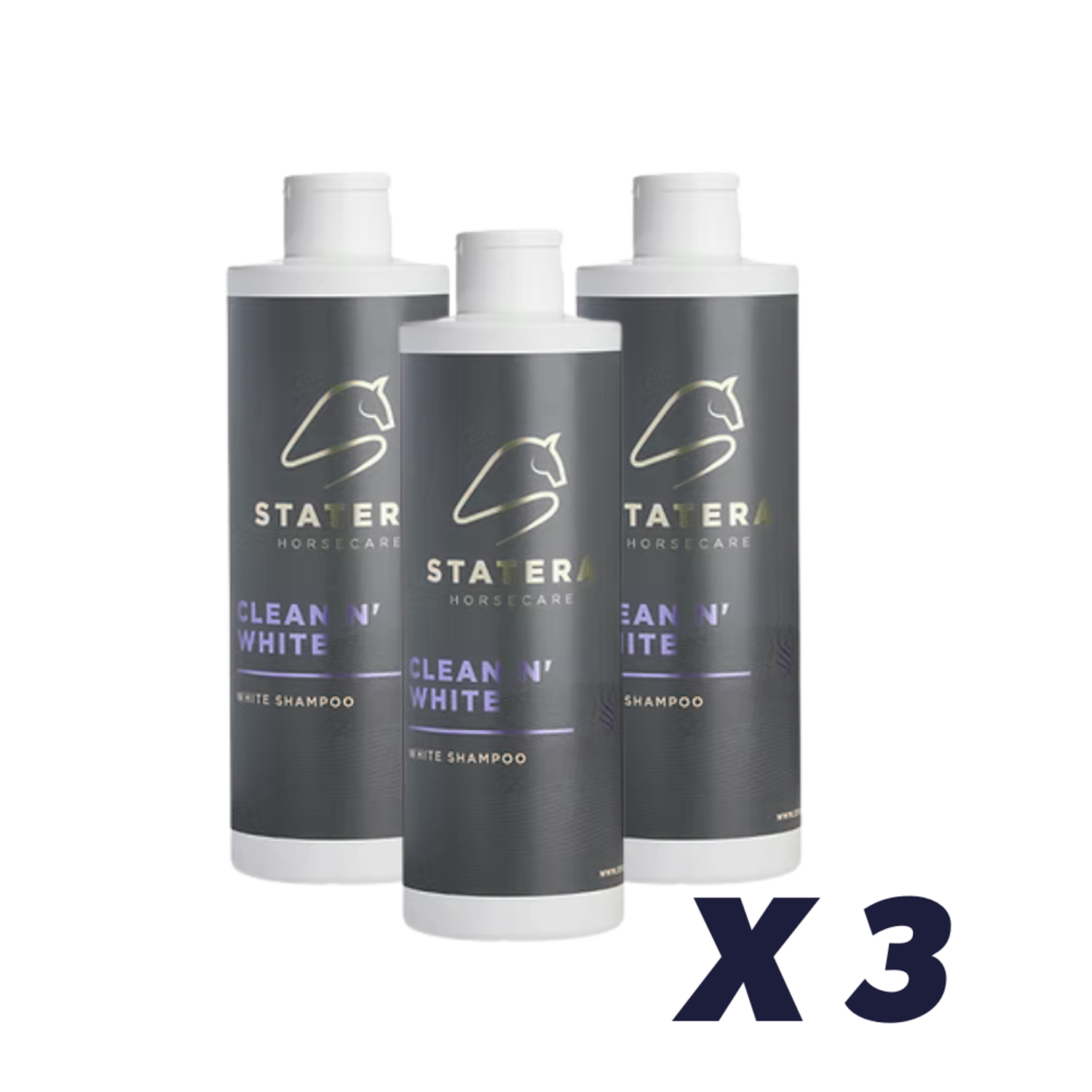 Statera Horsecare Clean n’ White – 3 x 500ml