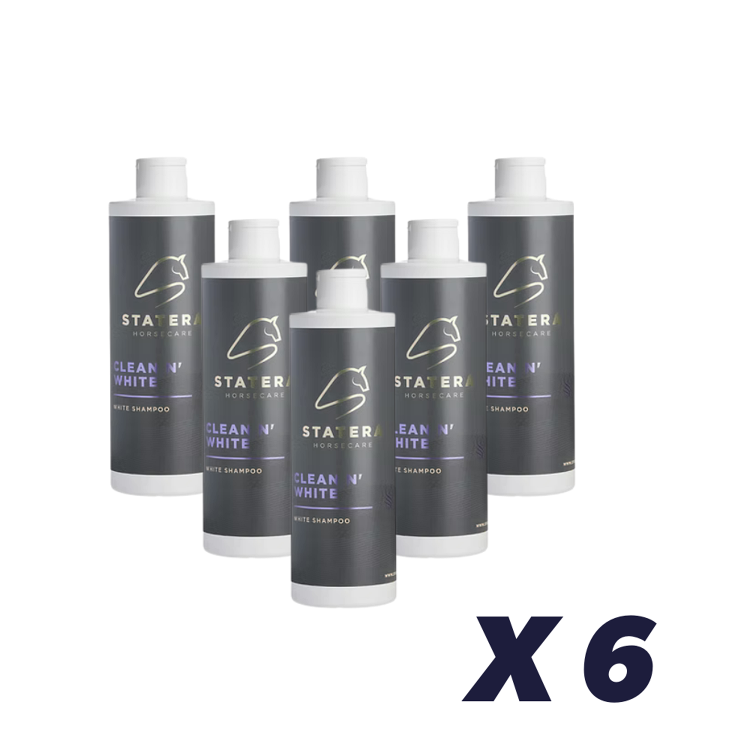 6 x Statera Horsecare Clean n' White - 500ml