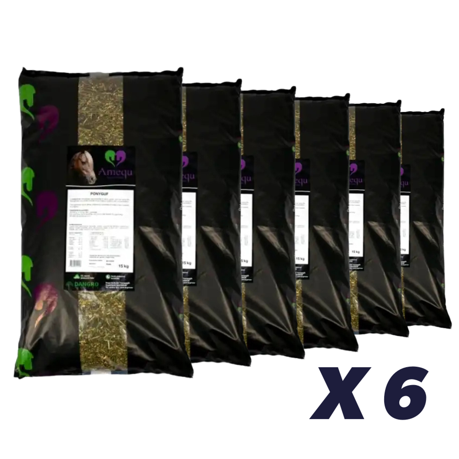 6 x Best Buddy 15 kg - 15 kg - Hestefoder
