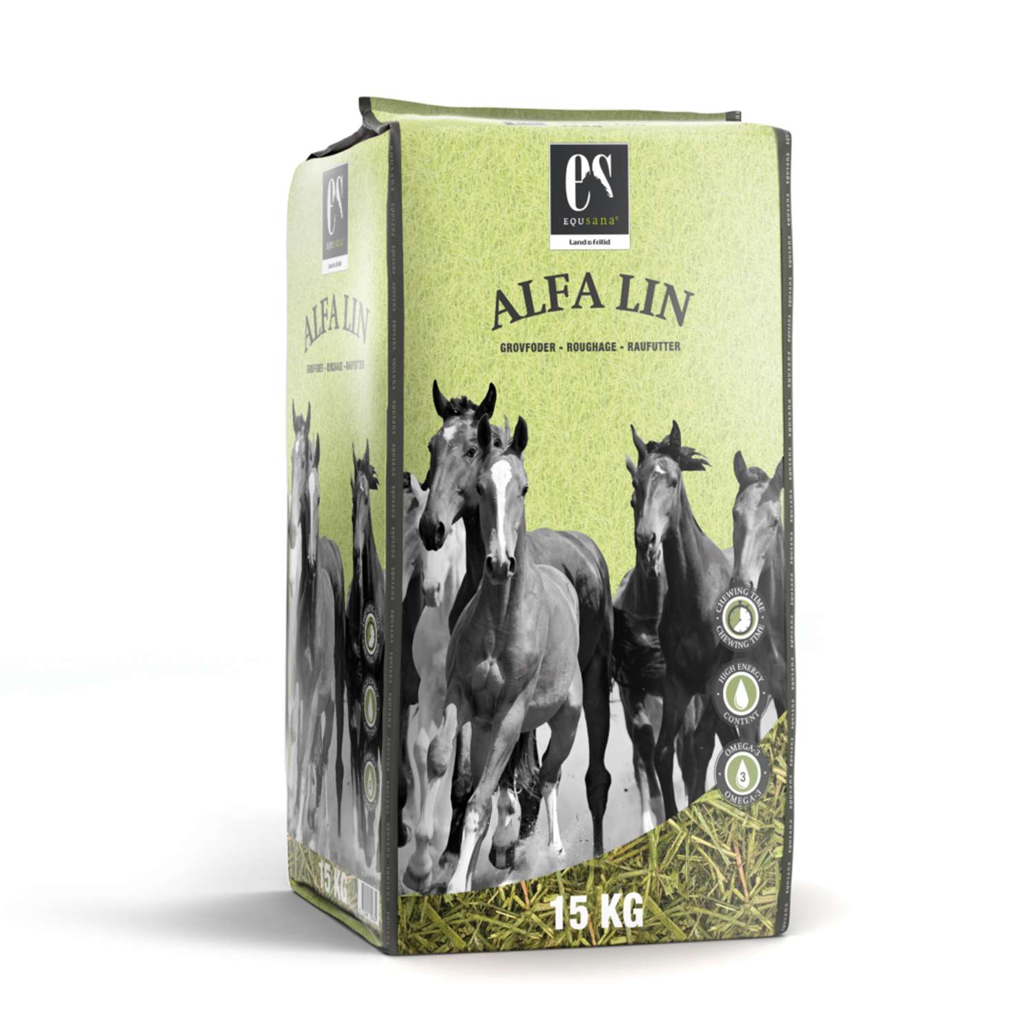 Equsana Alfa Lin 15 kg - Hestefoder