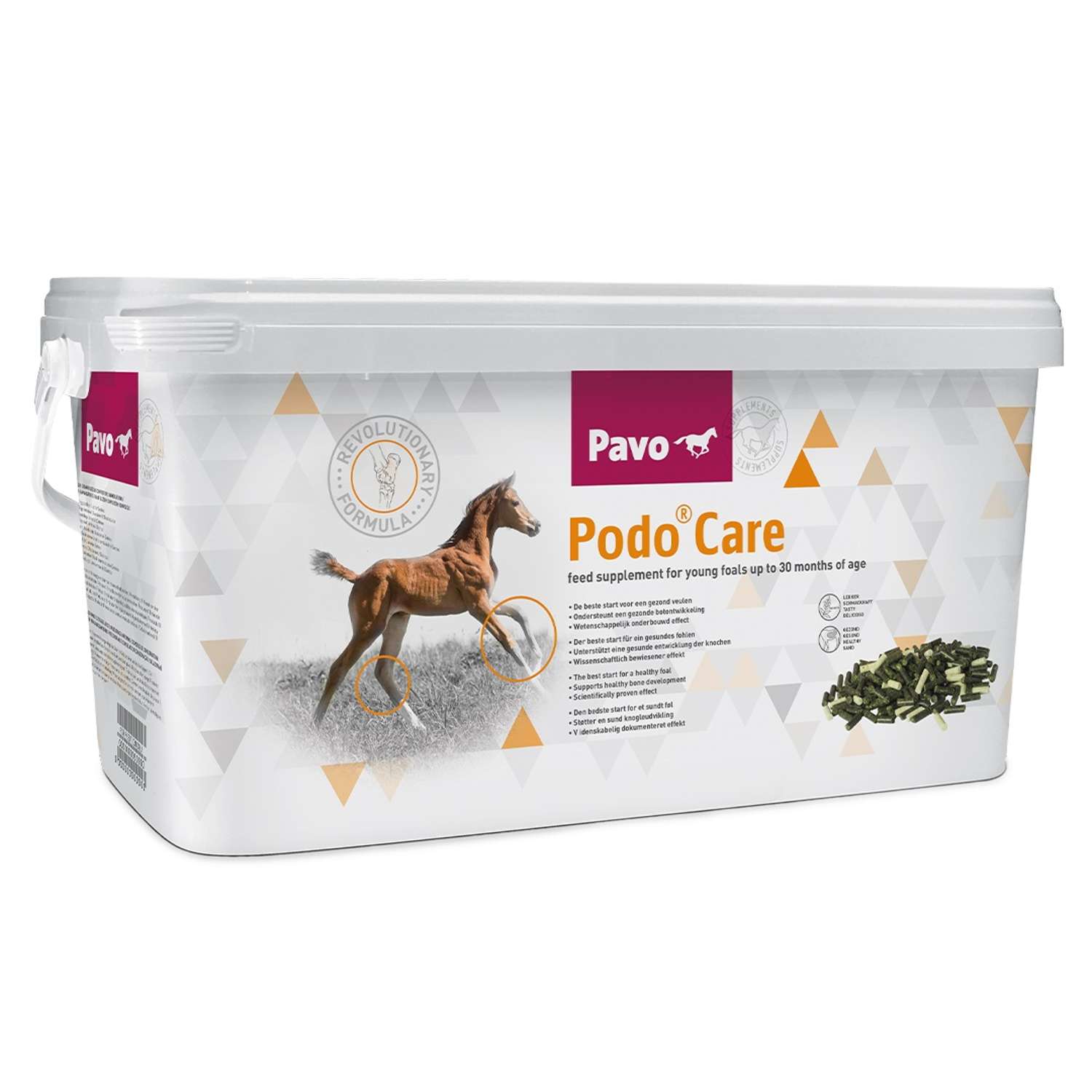 Pavo Podo Care 8 kg - Hestefoder