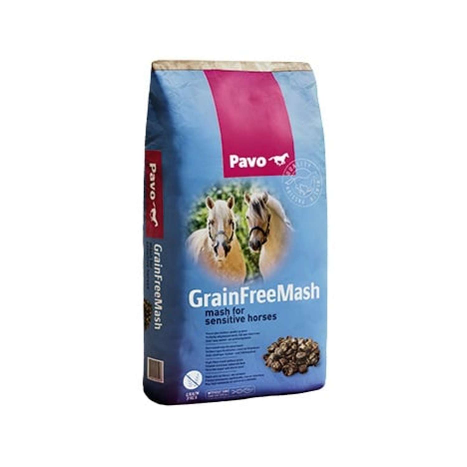 Pavo GrainFreeMash 15 kg - Hestefoder
