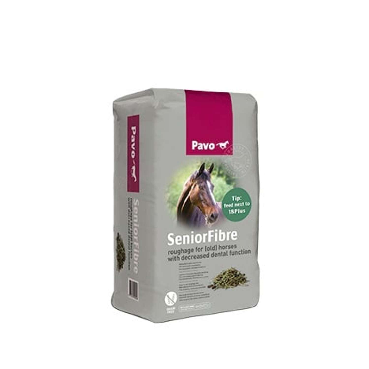 Pavo SeniorFibre 12 kg - Hestefoder