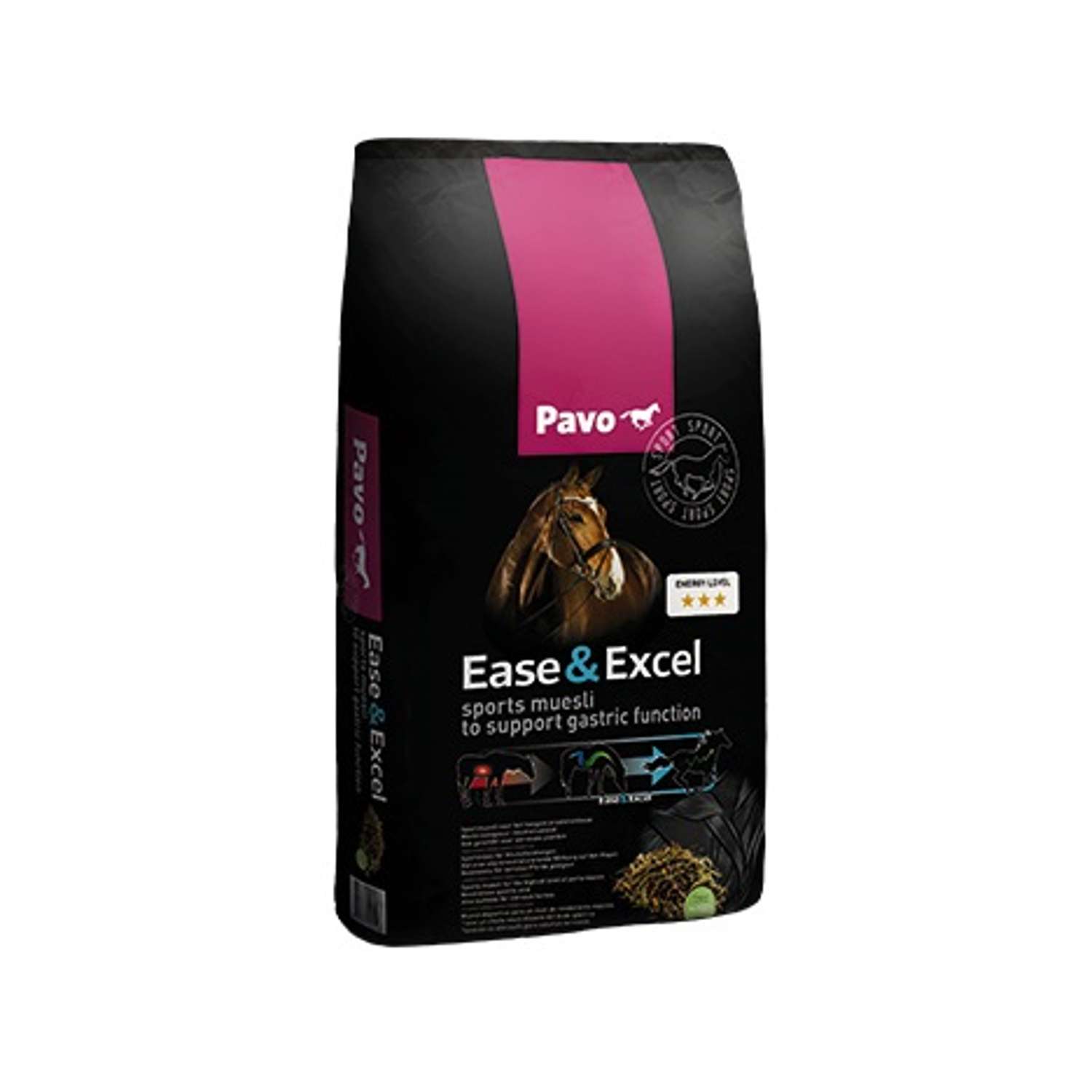 Pavo Ease&Excel 15 kg - Hestefoder