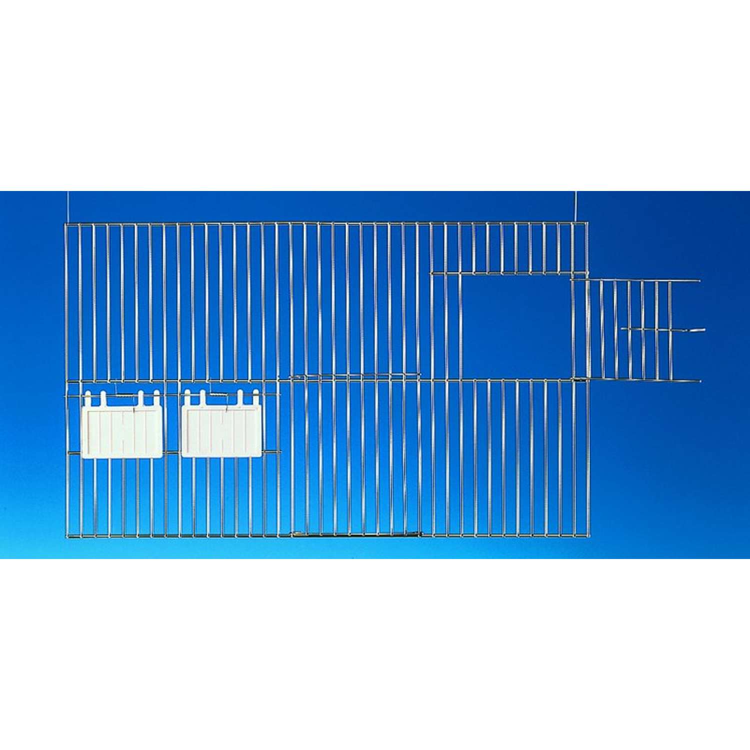 Fence Outside Feeding, Nest Door - 100 x 40 cm - Forzinket