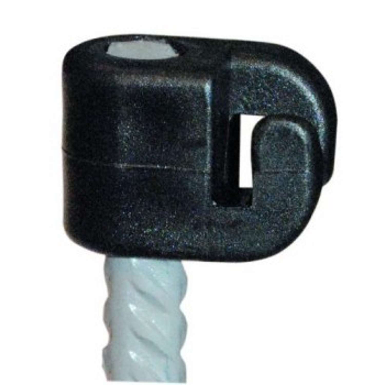 Isolator 8 mm sort, 100 stk