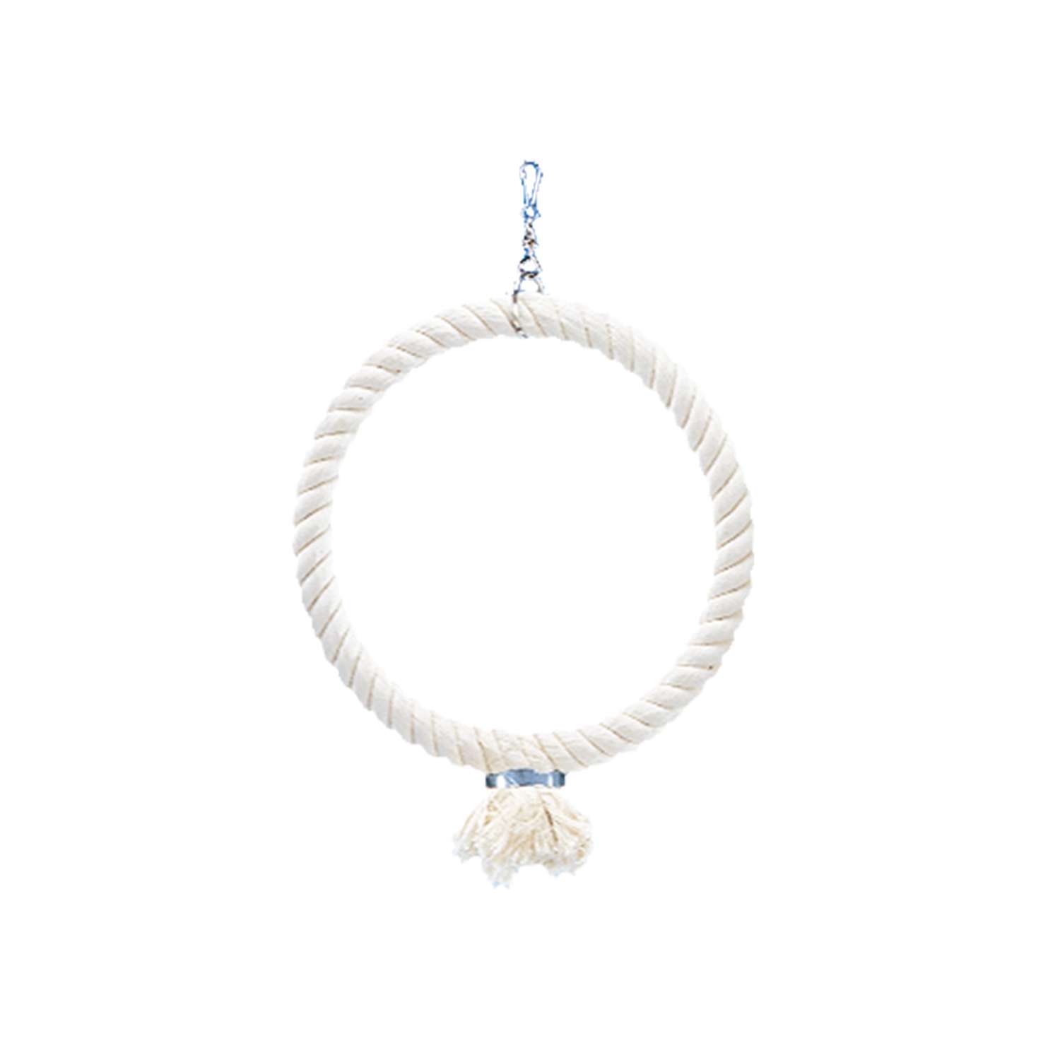 Klatrering bomuld – White – 29 cm