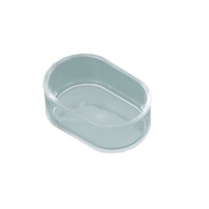 Foderskål oval klar