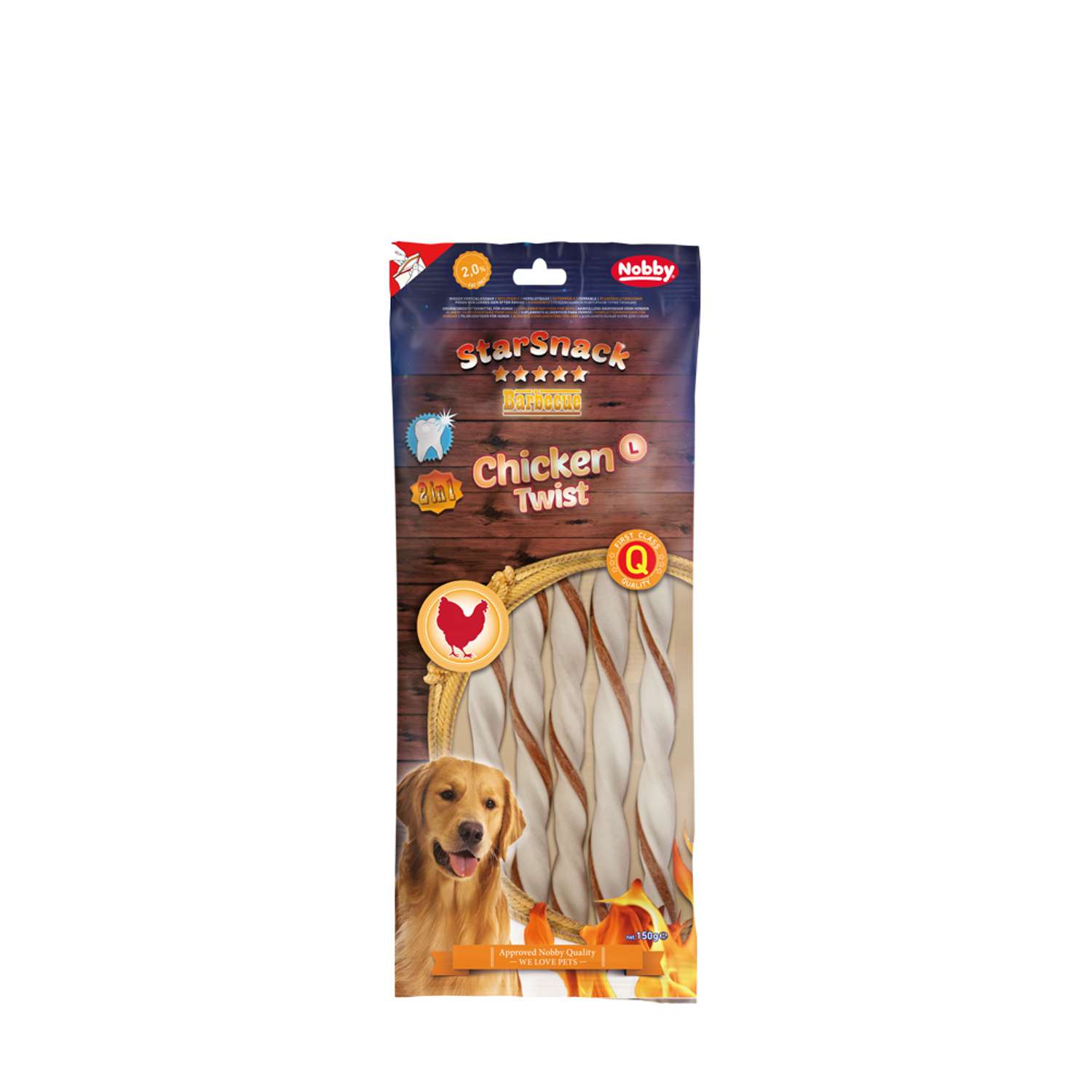 StarSnack, BBQ Chicken Twist - 150 g