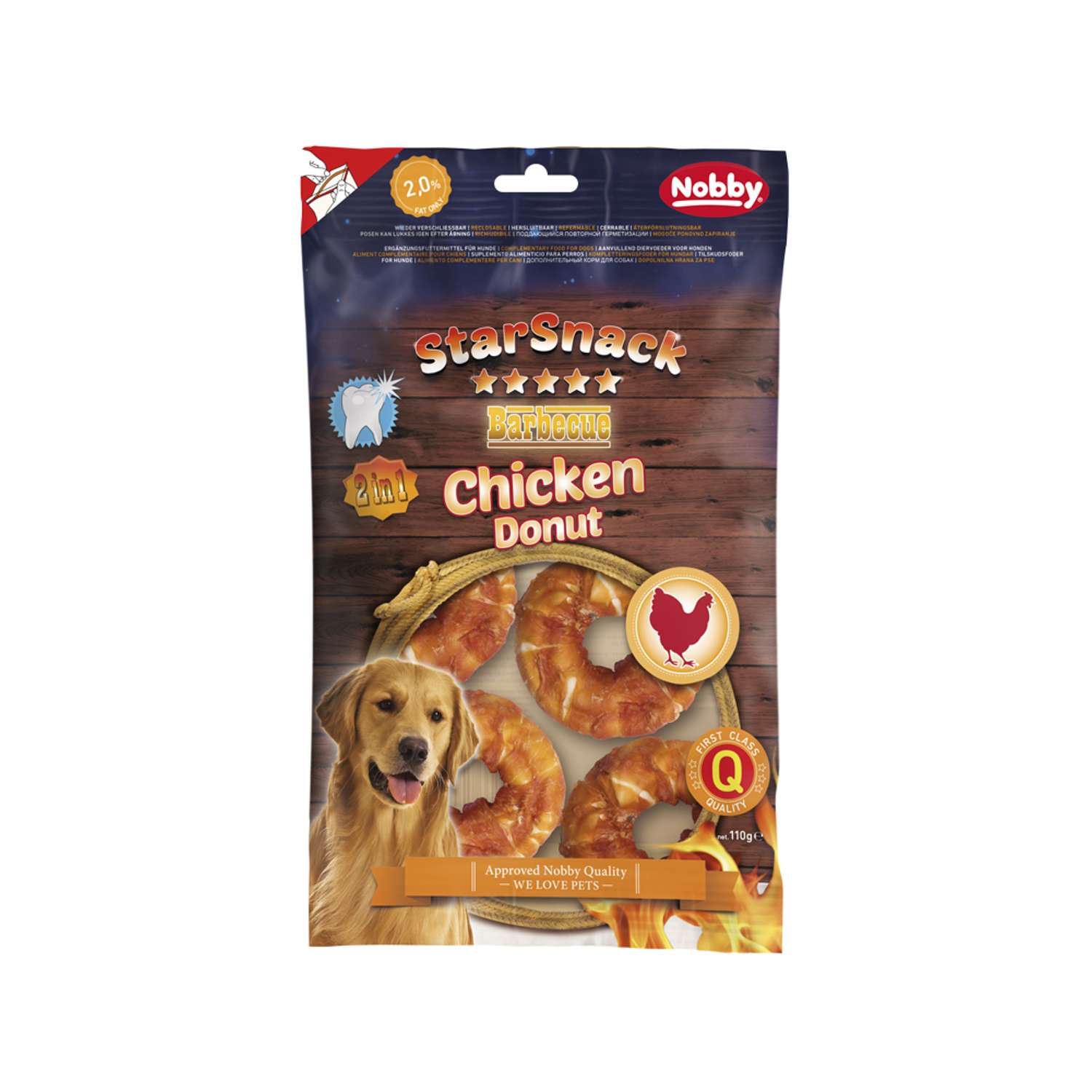 StarSnack BBQ Chicken Donut - 110 g
