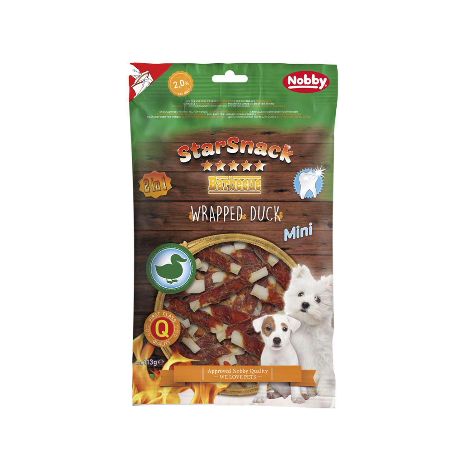 StarSnack Mini, wrapped chicken - 113 g (and)