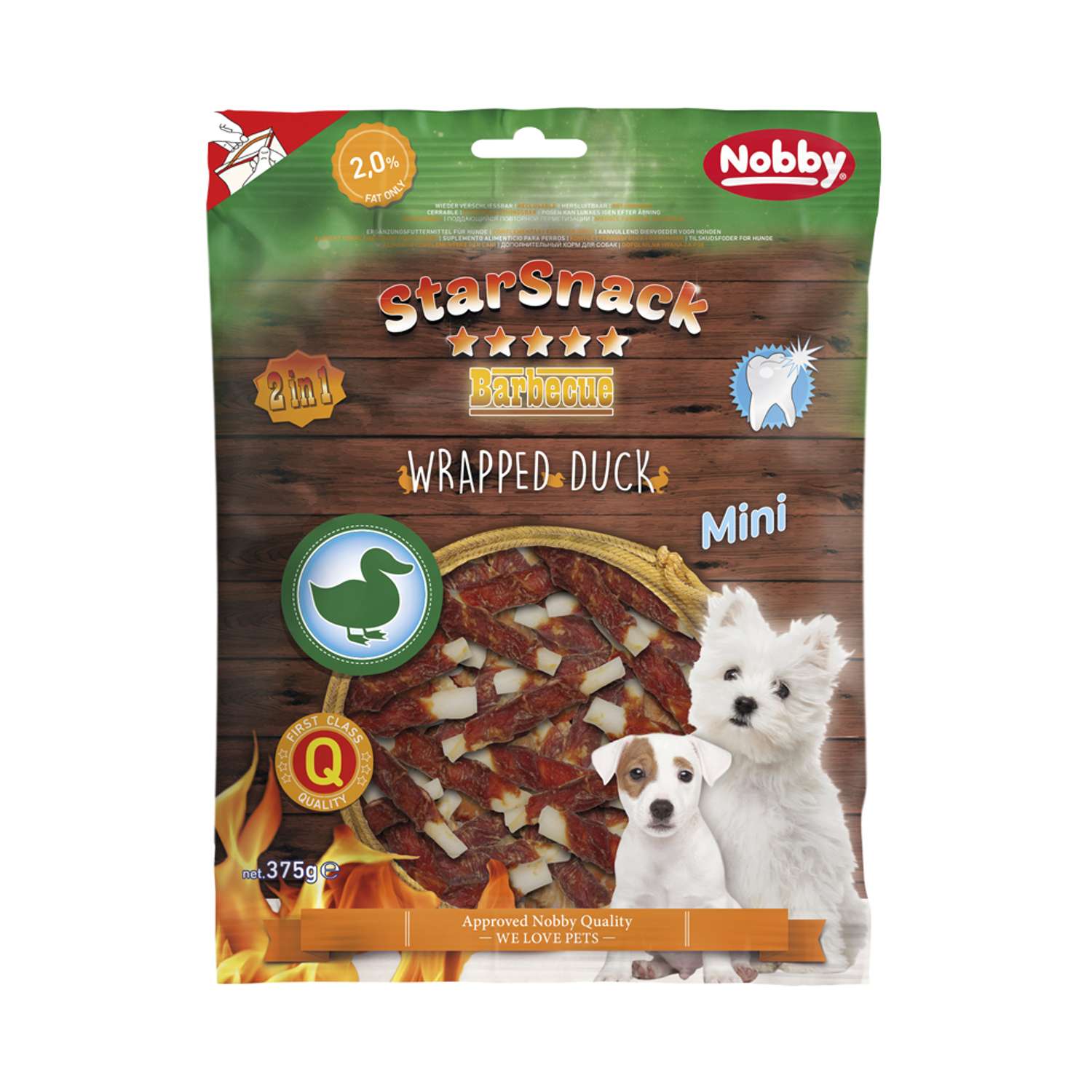 StarSnack Mini, wrapped chicken - 375 g (and)