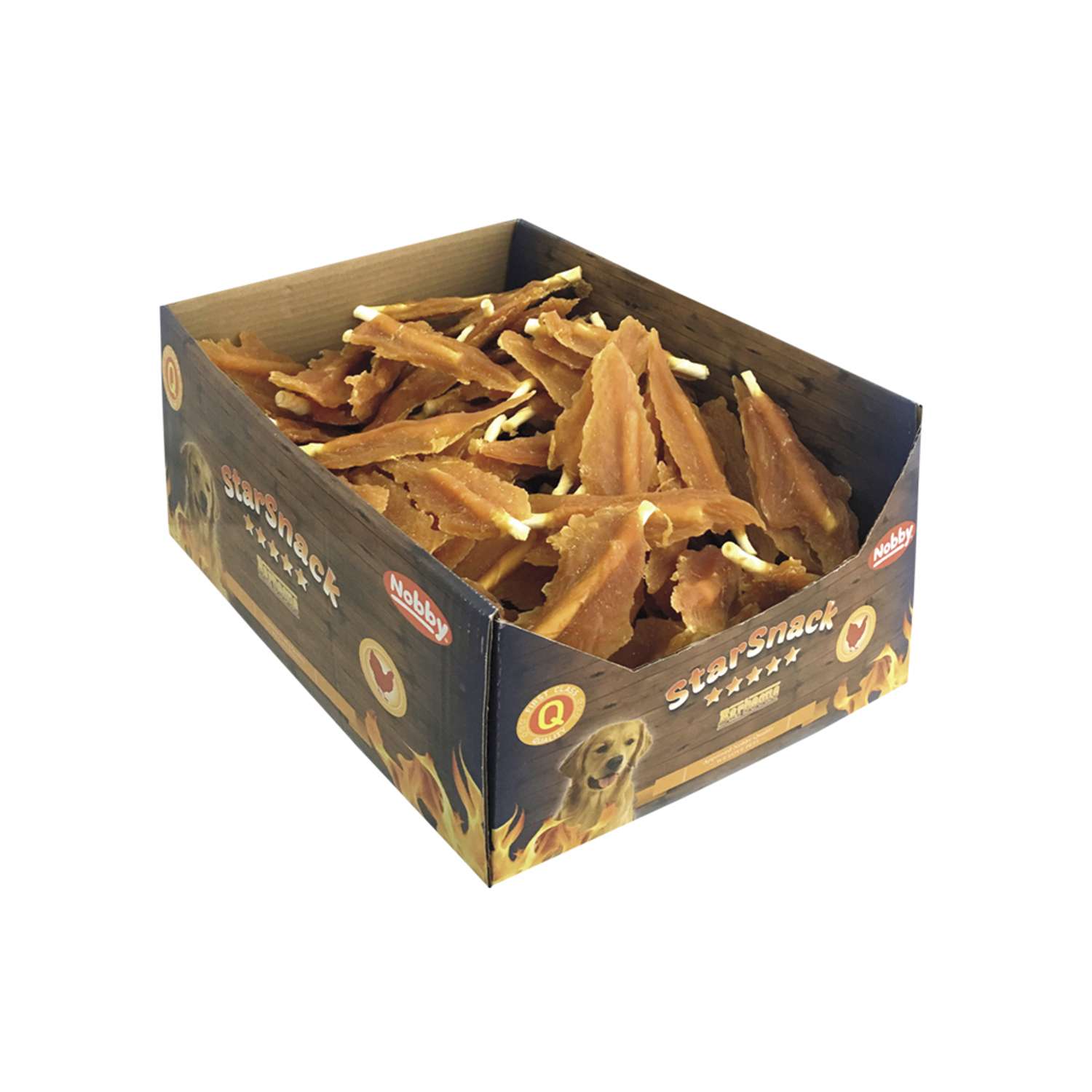 10 x StarSnack Barbecue Chicken Stick, L - 15 cm