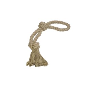 Reb, dobbelt 2 knuder, Sisal-Cotton-Mix - 55cm