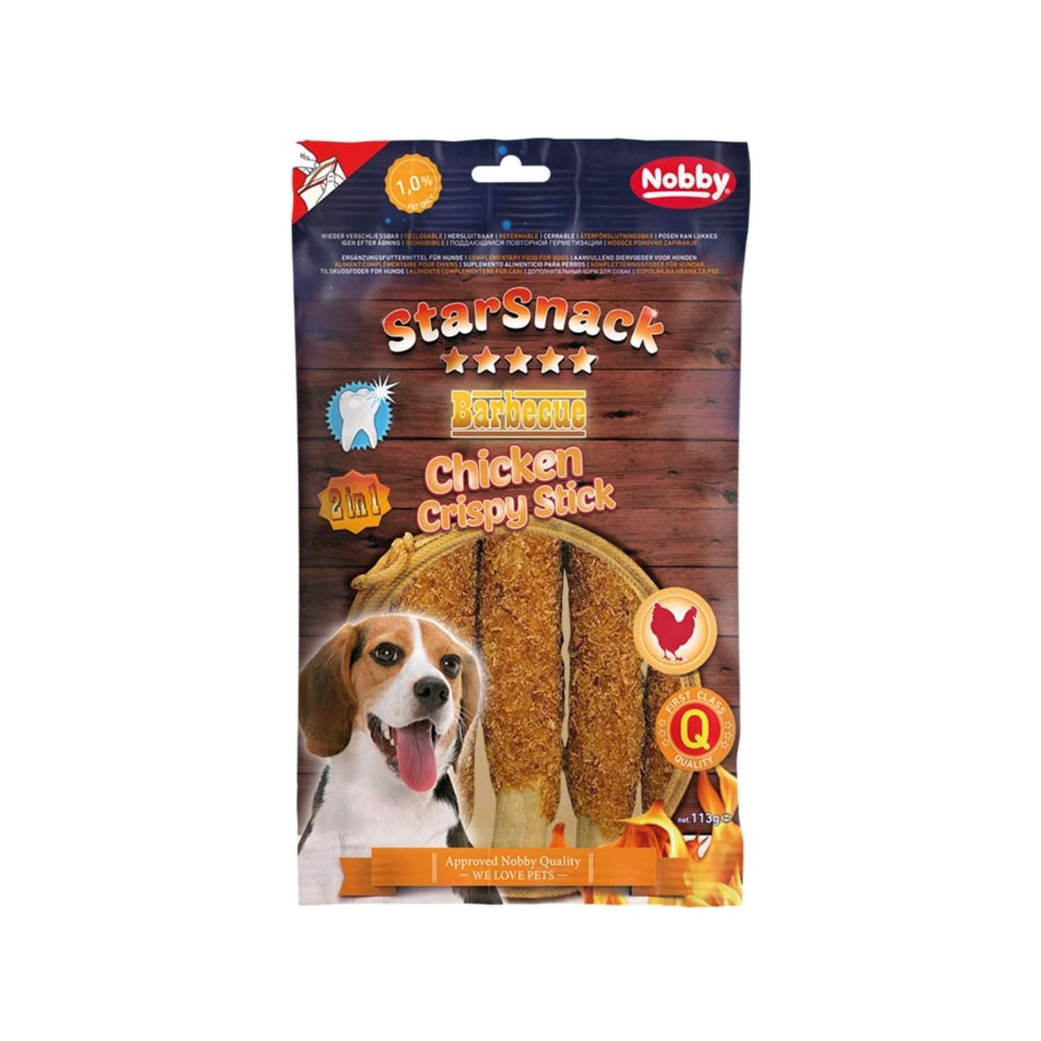StarSnack Barbecue, sprød Kylling pind