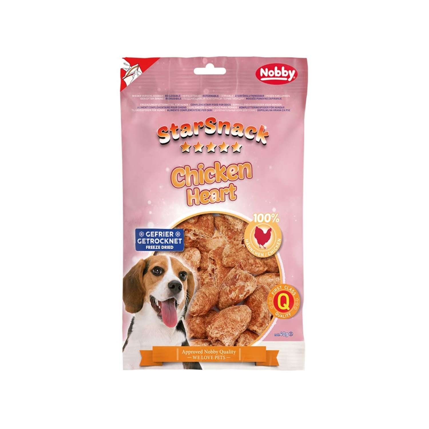 StarSnack FD Kyllinge Hjerter