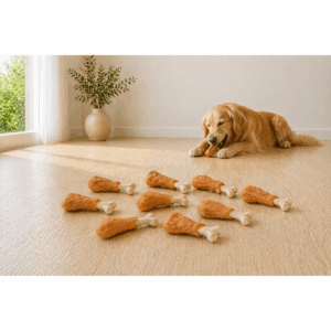10 x StarSnack Barbecue Chicken Calcium Bone - Ø 7,5 cm