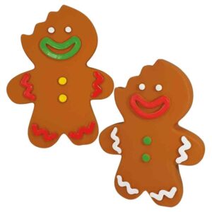 Latex gingerbread man Strip 6 pcs, 20 cm